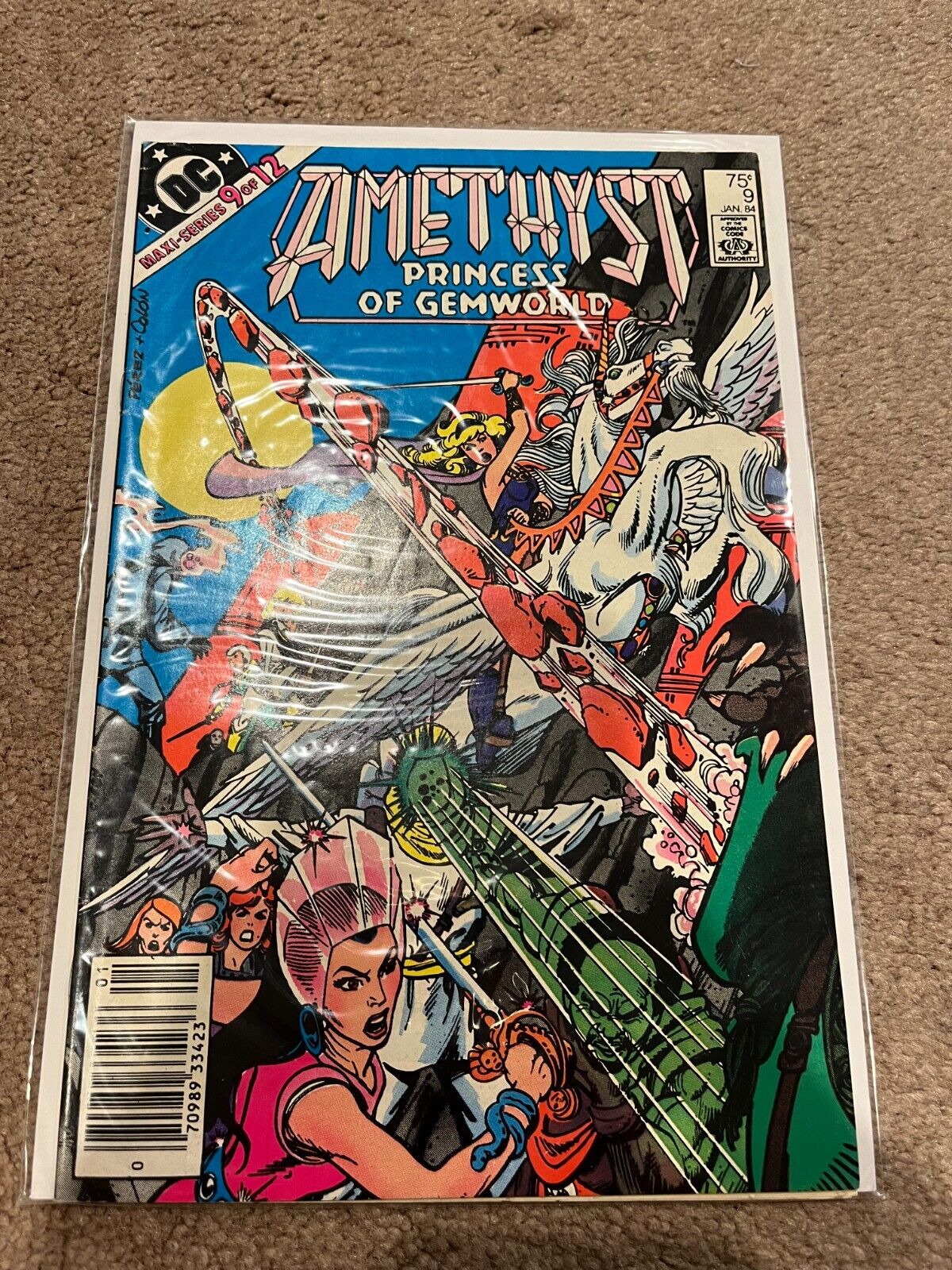 DC Amethyst Princess of Gemwolrd Issue 9 Very Good