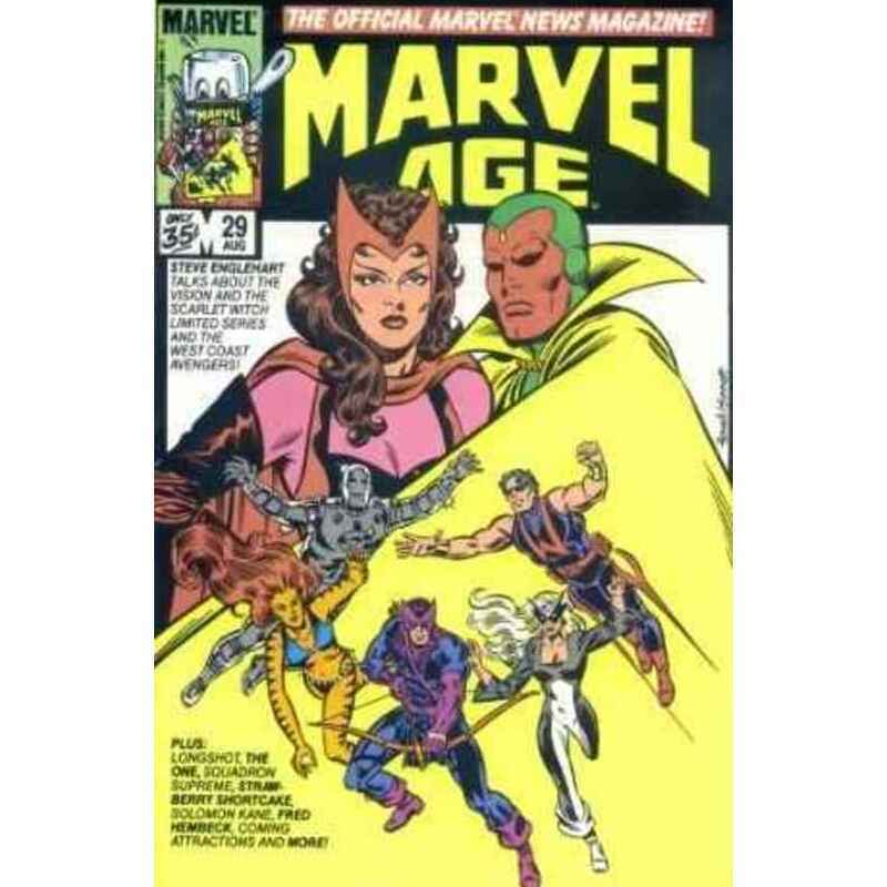 Marvel Age #29 in Near Mint minus condition. Marvel comics [u,