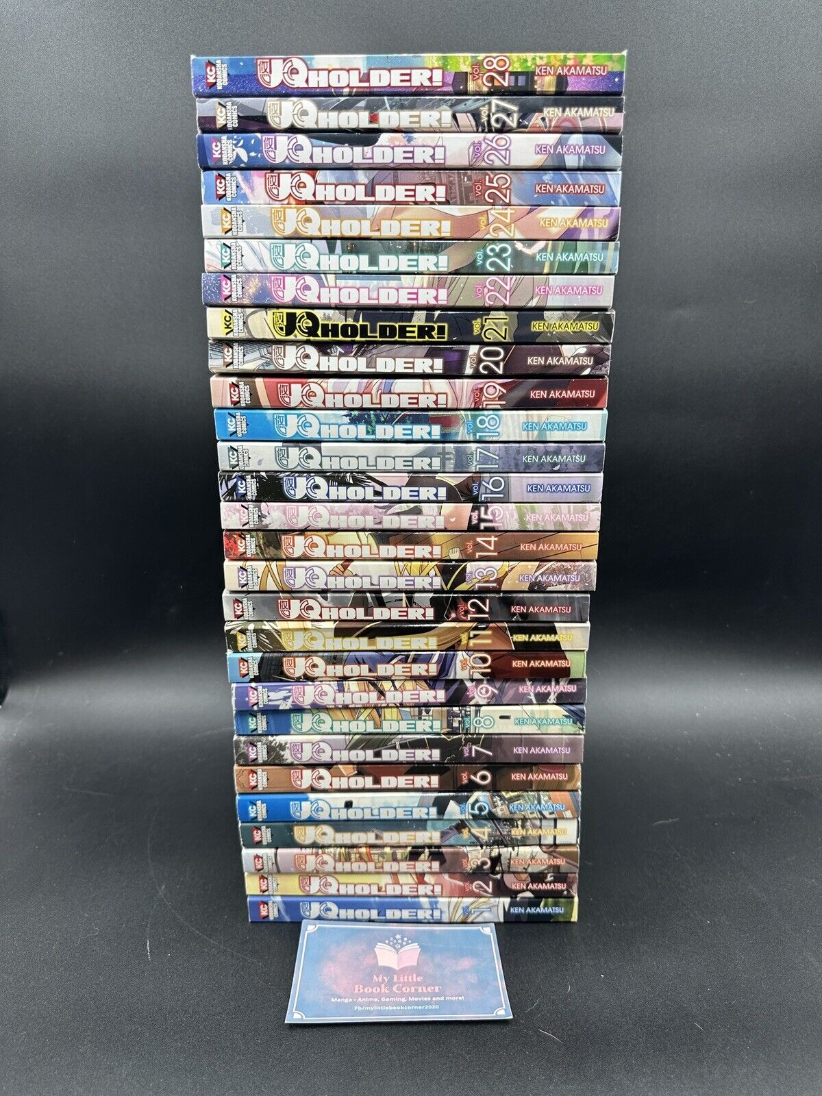 Uq Holder Manga Vol 1-28 by Ken Akamatsu (English)