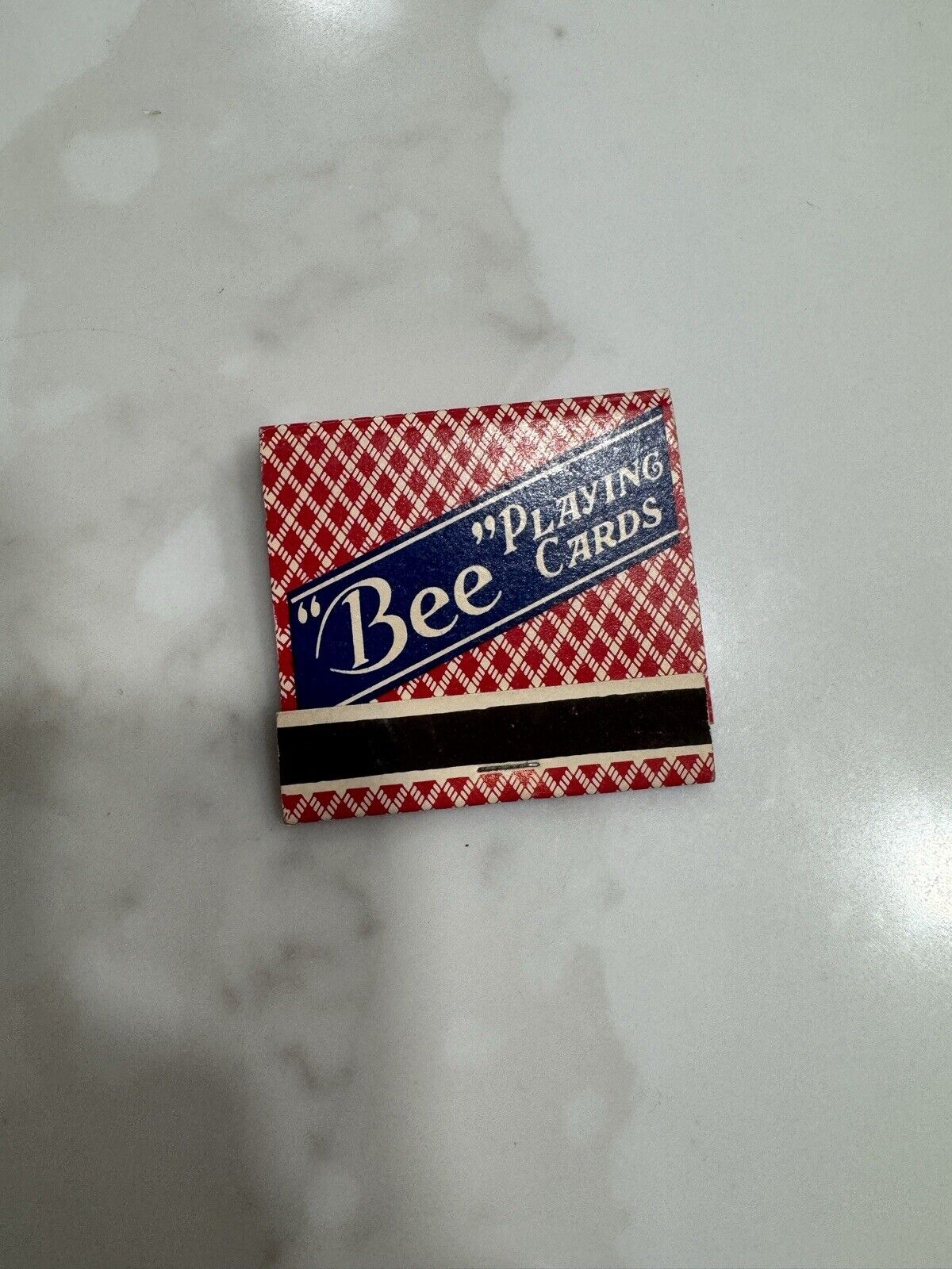1940's/50s Matchbook. Bee Playing Cards. Vintage Matchbook.