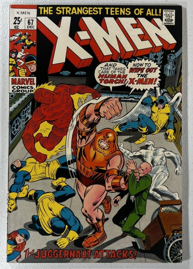 X-Men #67 Marvel 1970 NM- 9.2