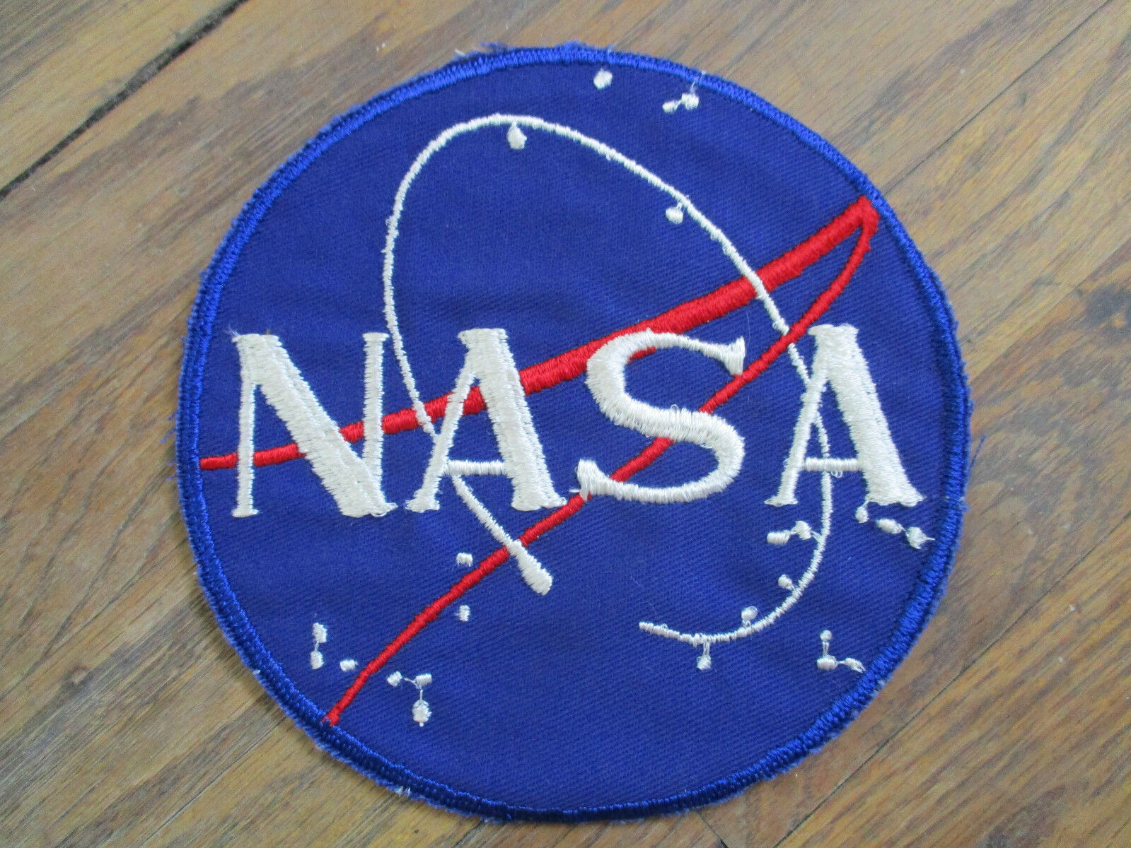 vintage 1963 NASA Vector Patch Employee Only Astronaut Assistant USA Made MINT