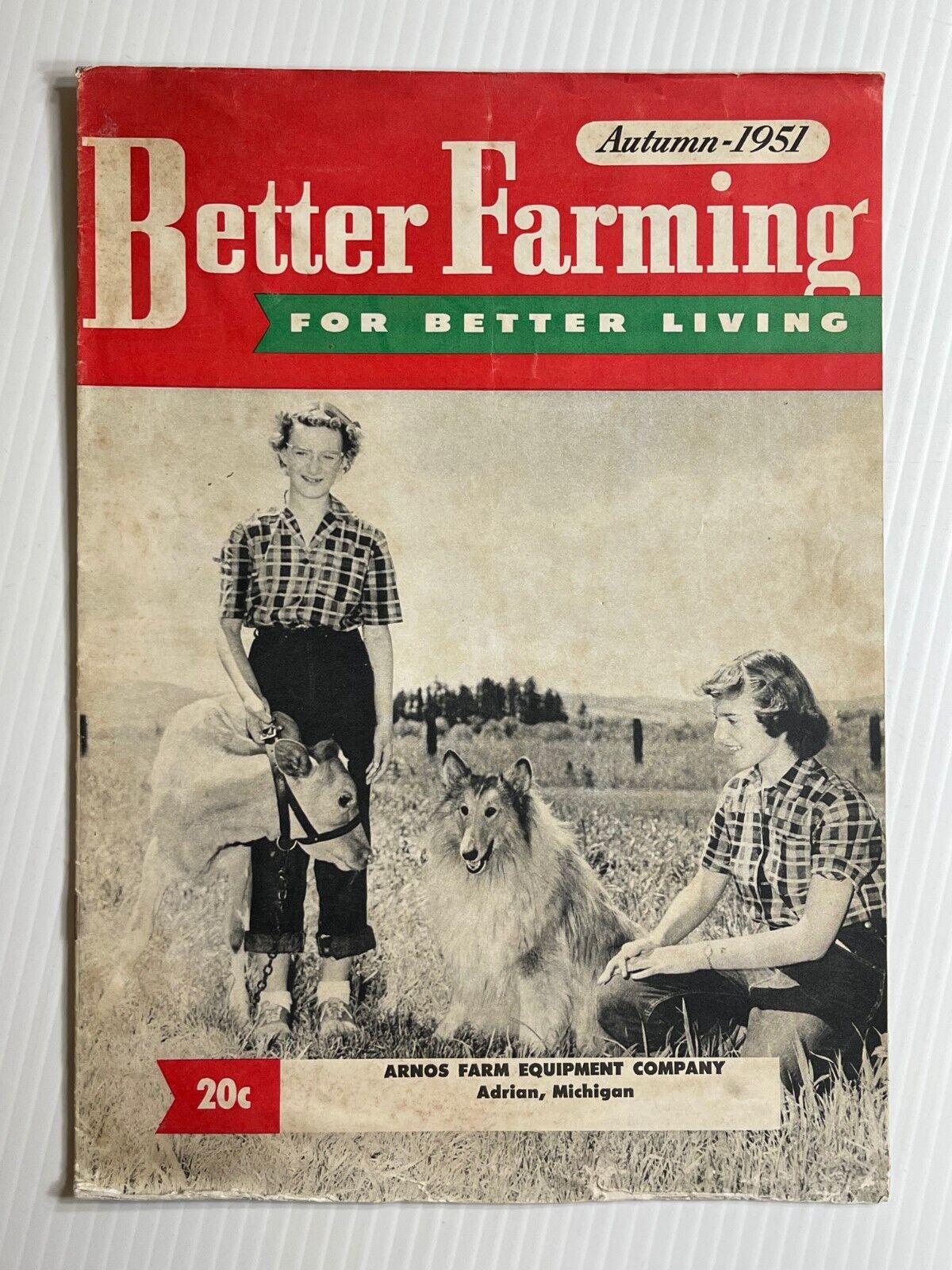 Original Autumn 1951 - Oliver Better Farming for Better Living Magazine