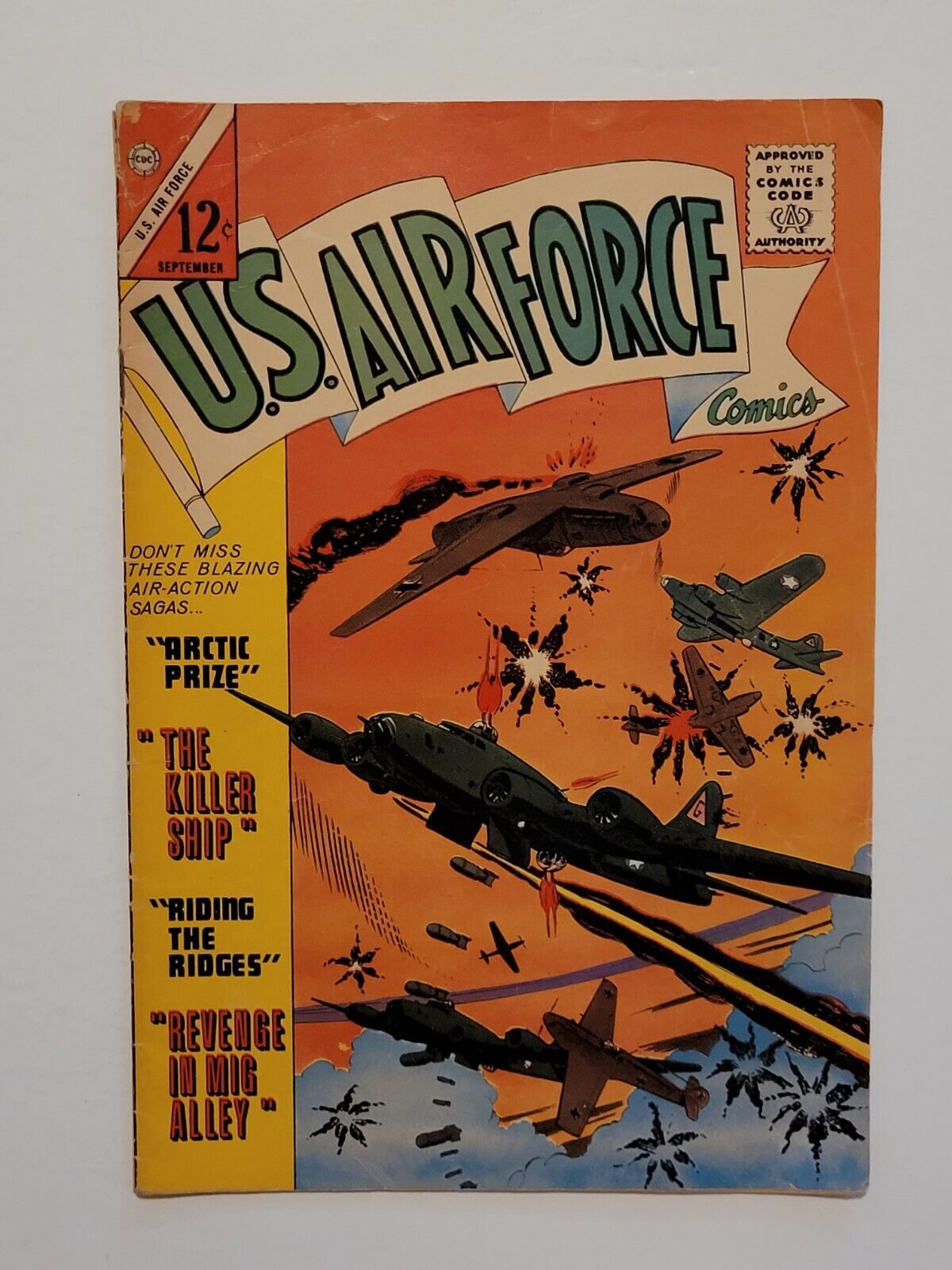 U.S. AIR FORCE 34 (Charlton, September 1964) VG/VG+
