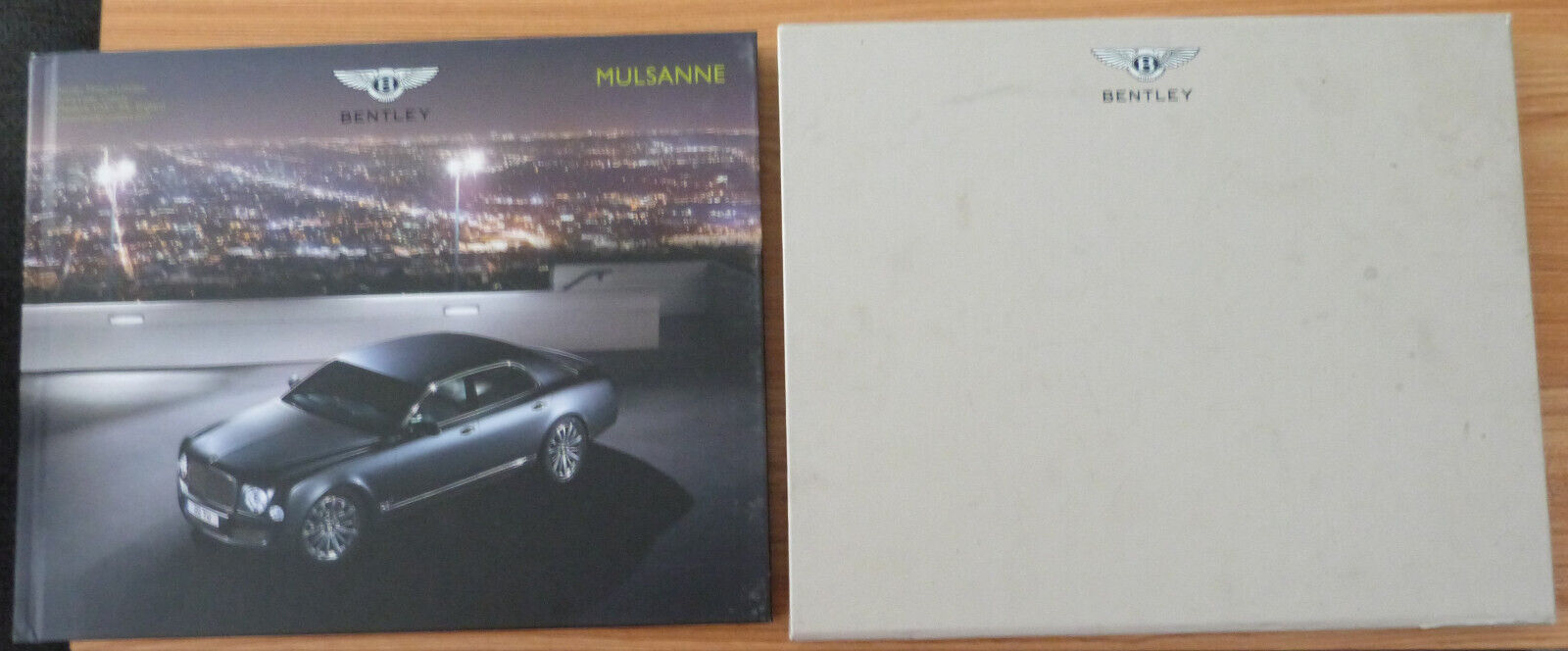 2013  Bentley Mulsanne Sales Book  HC  Slipcase  Color Photos  2013