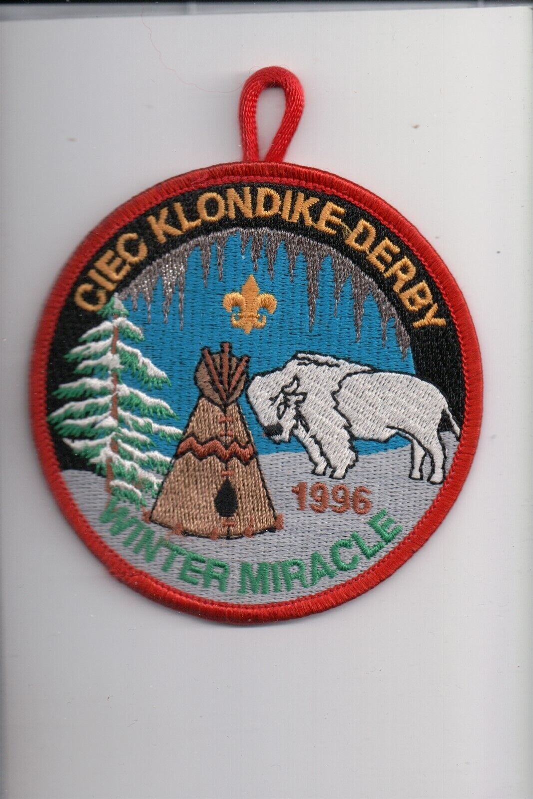 1996 CIEC Klondike Derby Winter Miracle patch