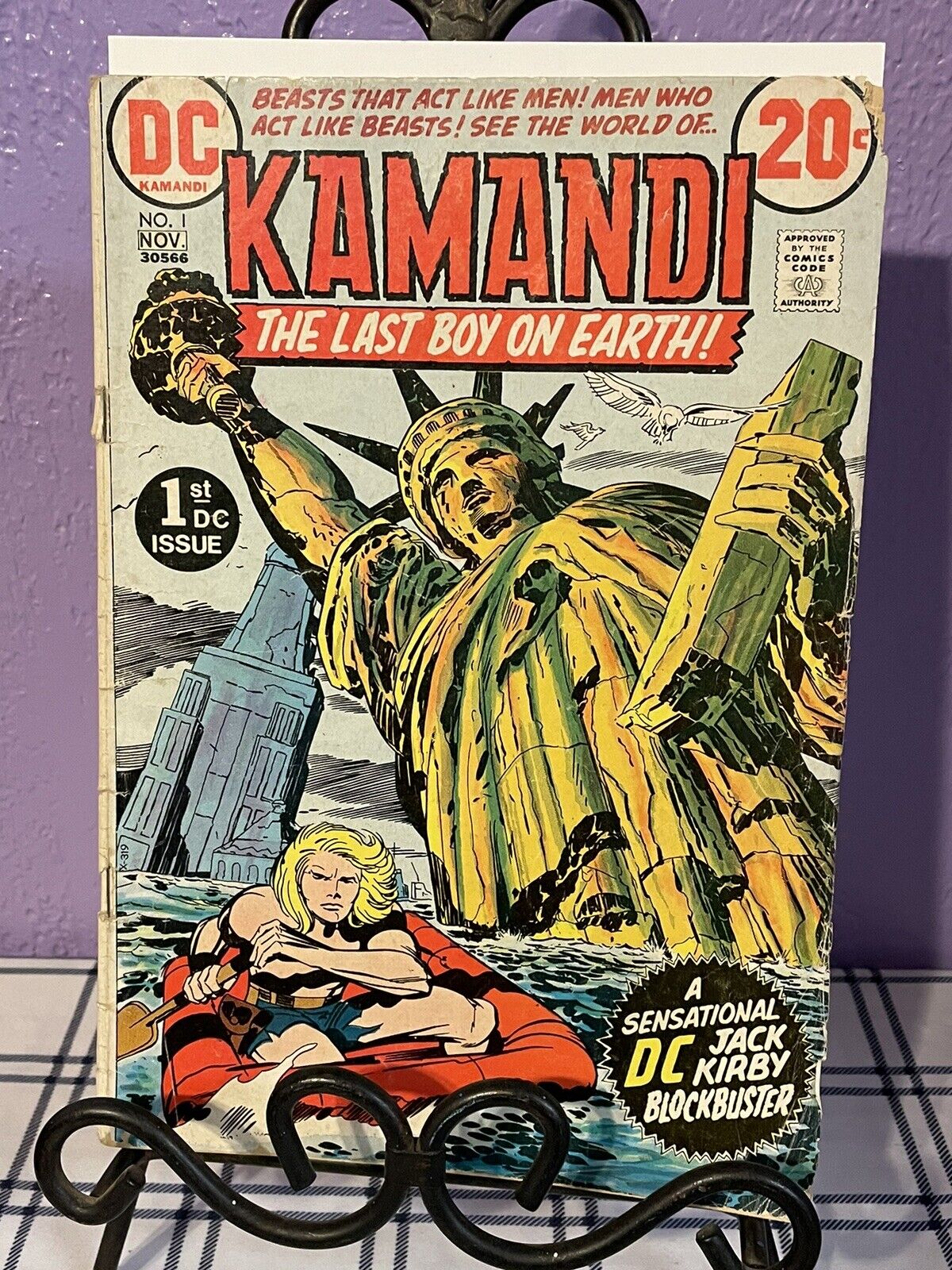 Kamandi The Last Boy On Earth #1, 10, 26, 45 DC Comic Lot Of 4 (1972- 1976)