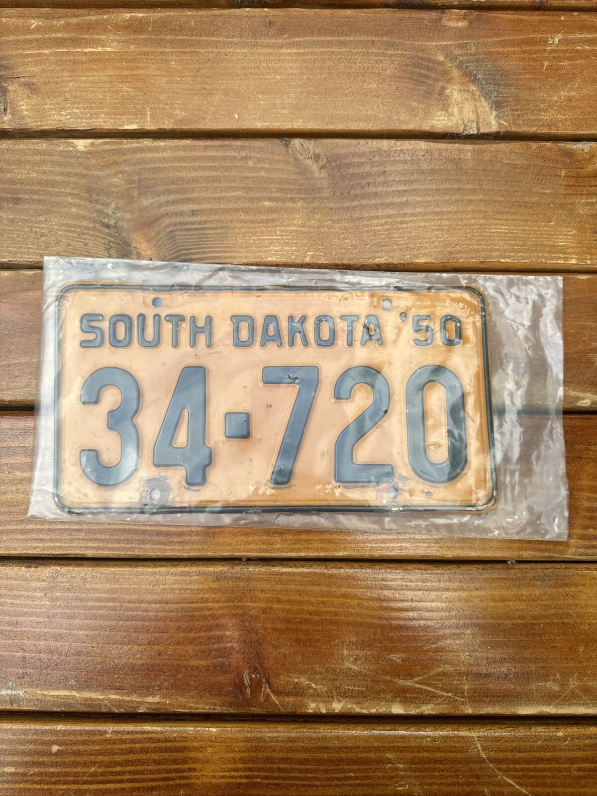 1950 South Dakota License Plate