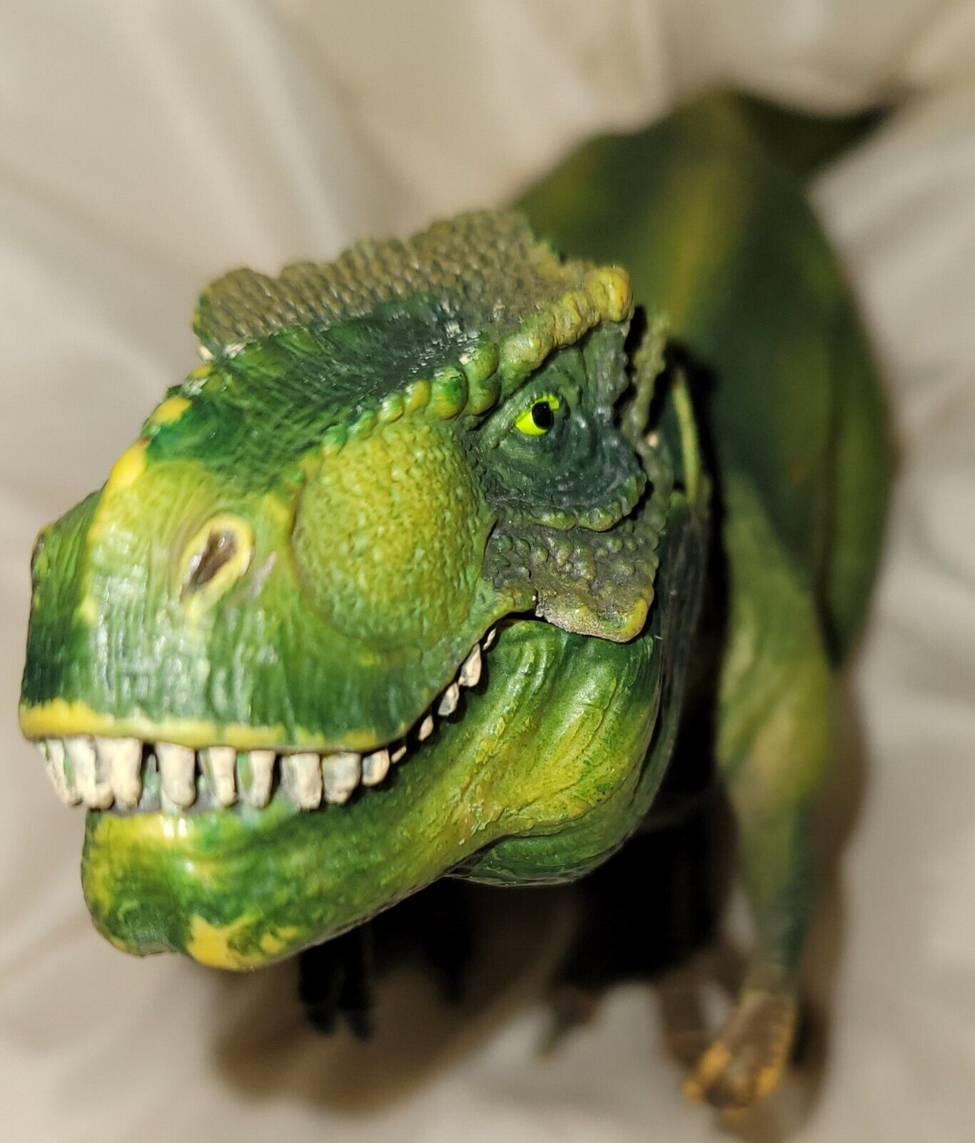 Schleich Green Tyrannosaurus Rex PVC figure w/ posable jaw (T-Rex)