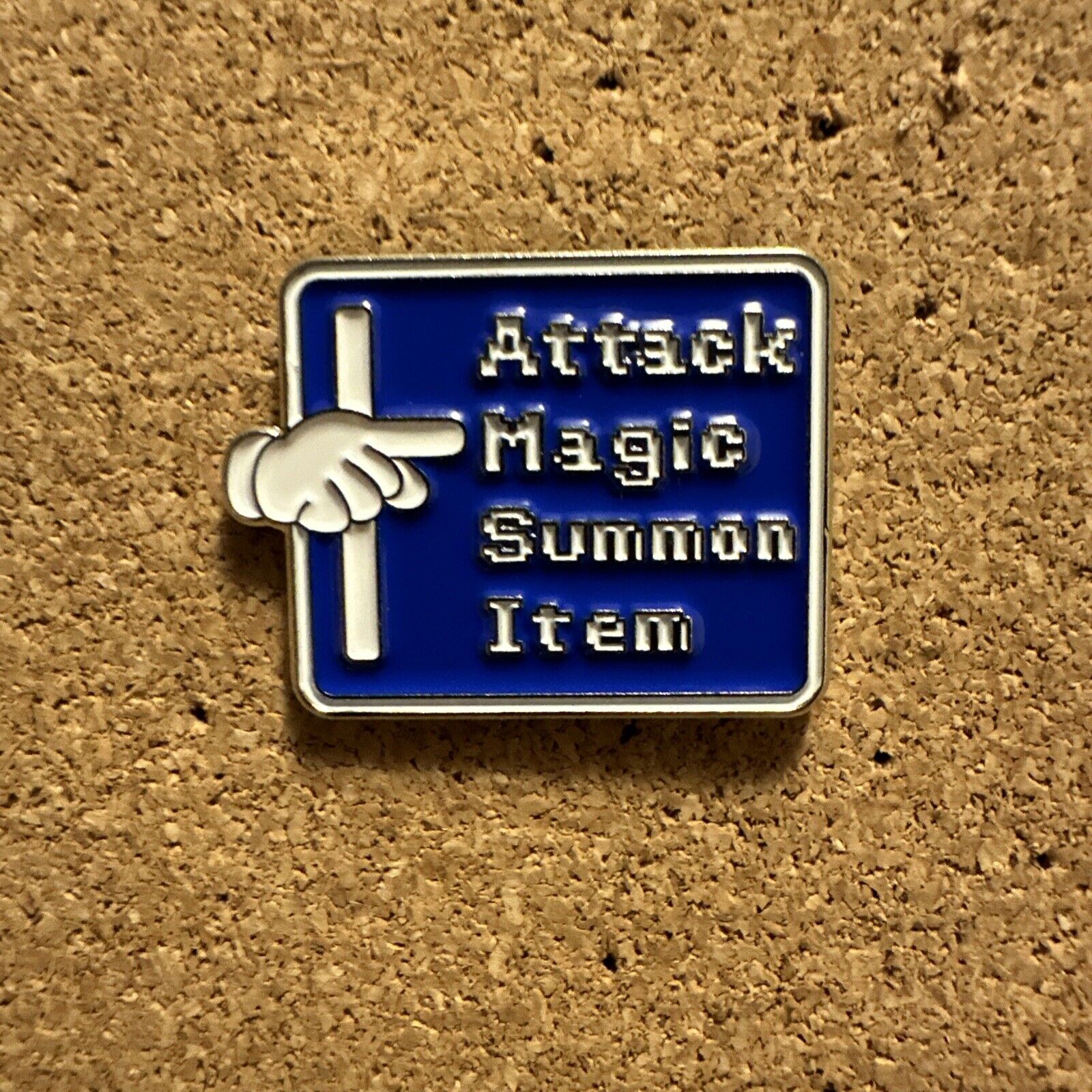Final Fantasy 7 Attack Magic Summon Item Pin