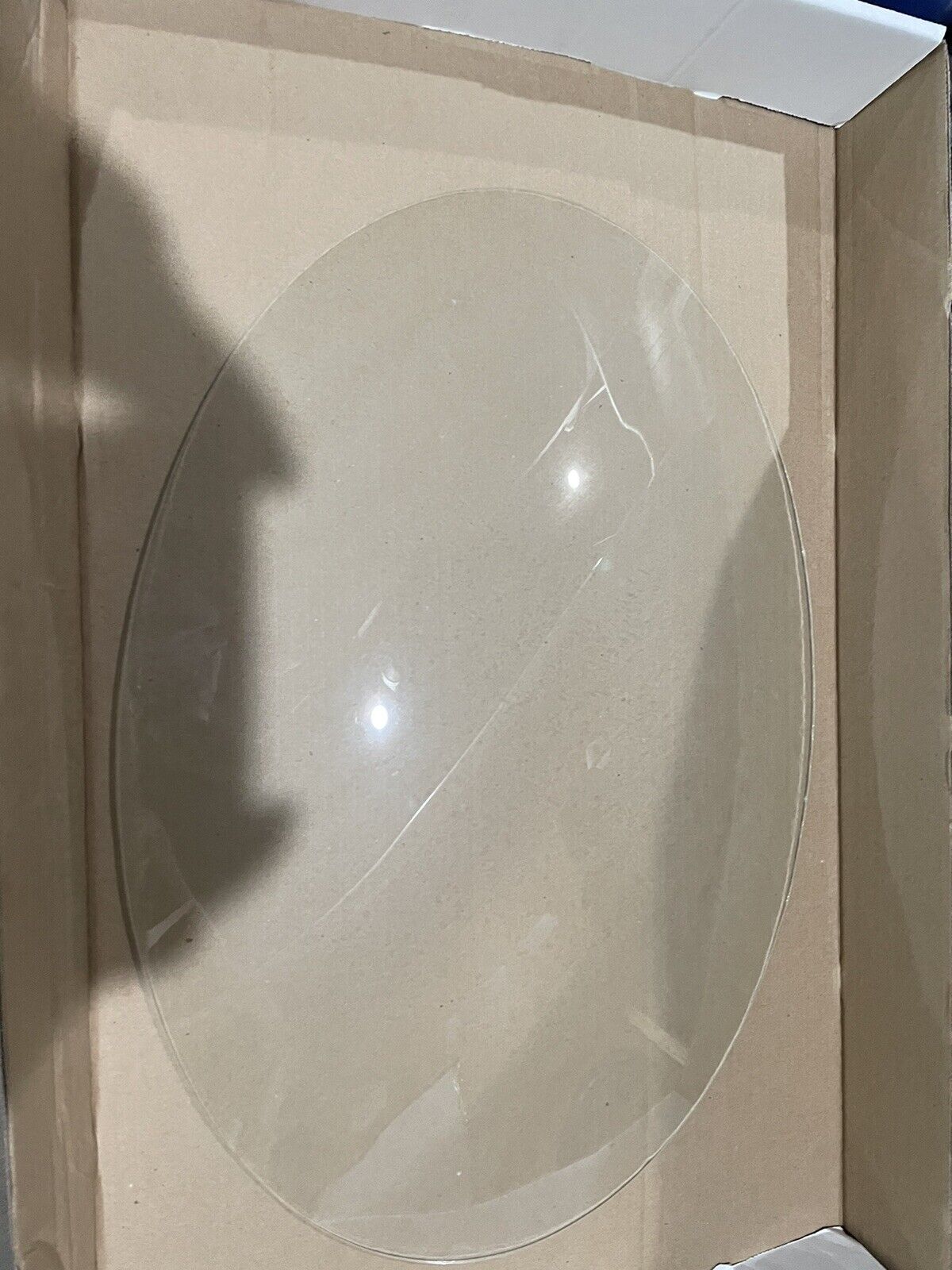 Vintage Replacement Oval Convex/Bubble Glass 16x20
