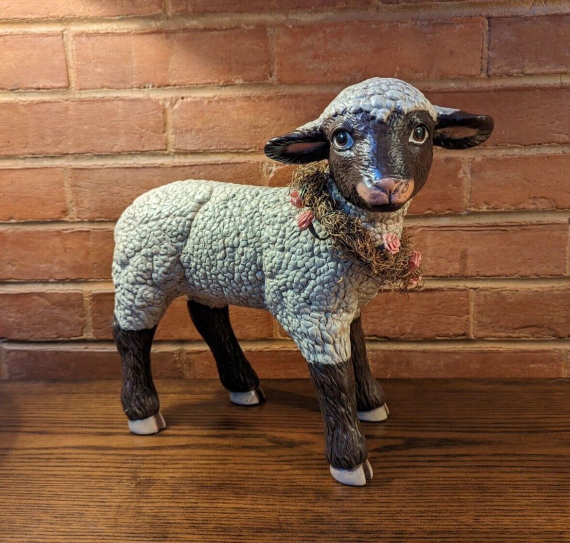 Vintage Ceramic Lamb Figurine - Adorable