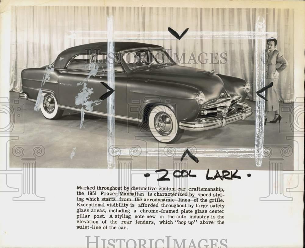 1950 Press Photo 1951 Frazer Manhattan - pix38632