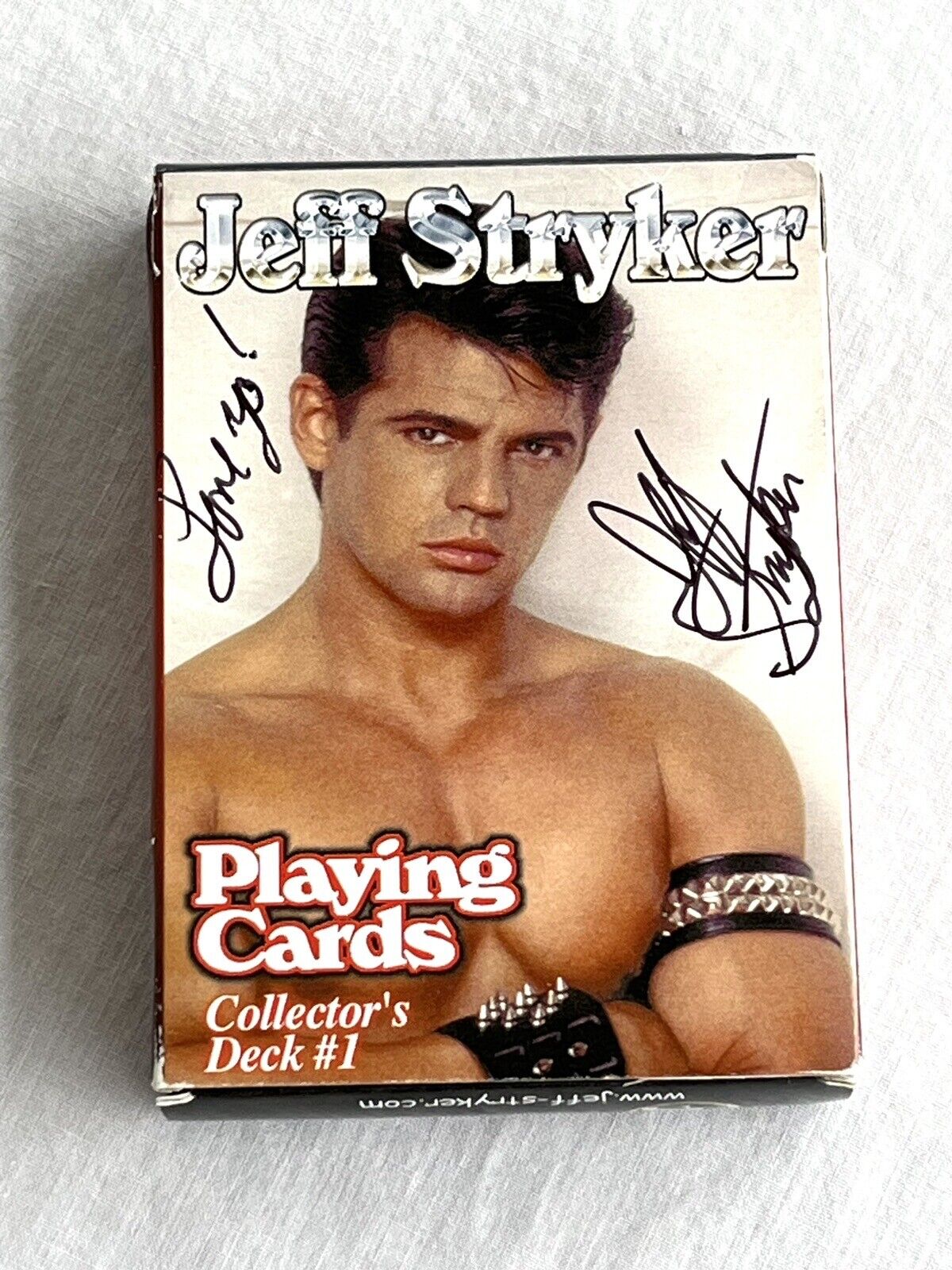 JEFF STRYKER - 54 Playing Cards Deck - Signed Autographed