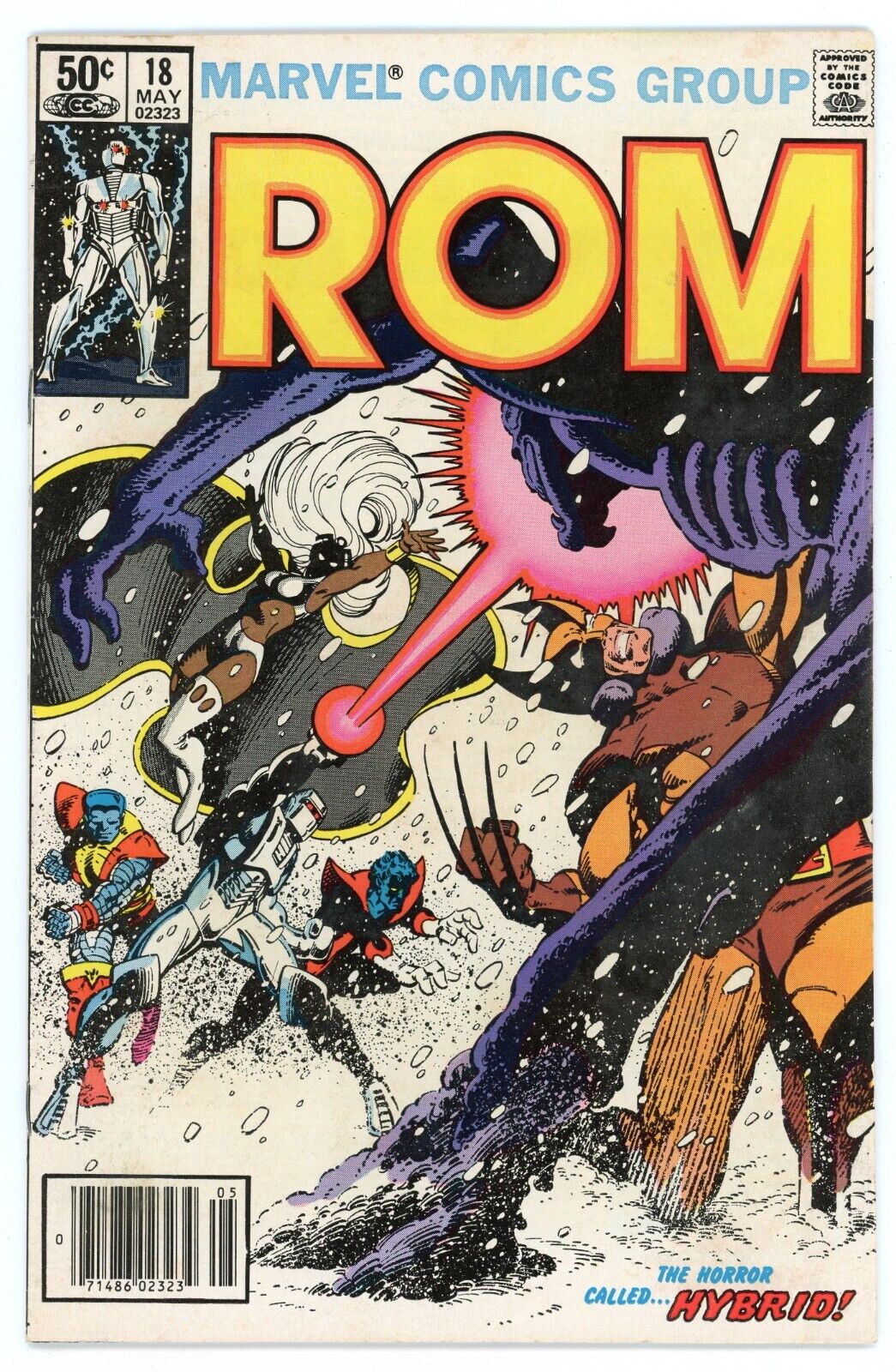 ROM Spaceknight #18 Marvel Comics 1981