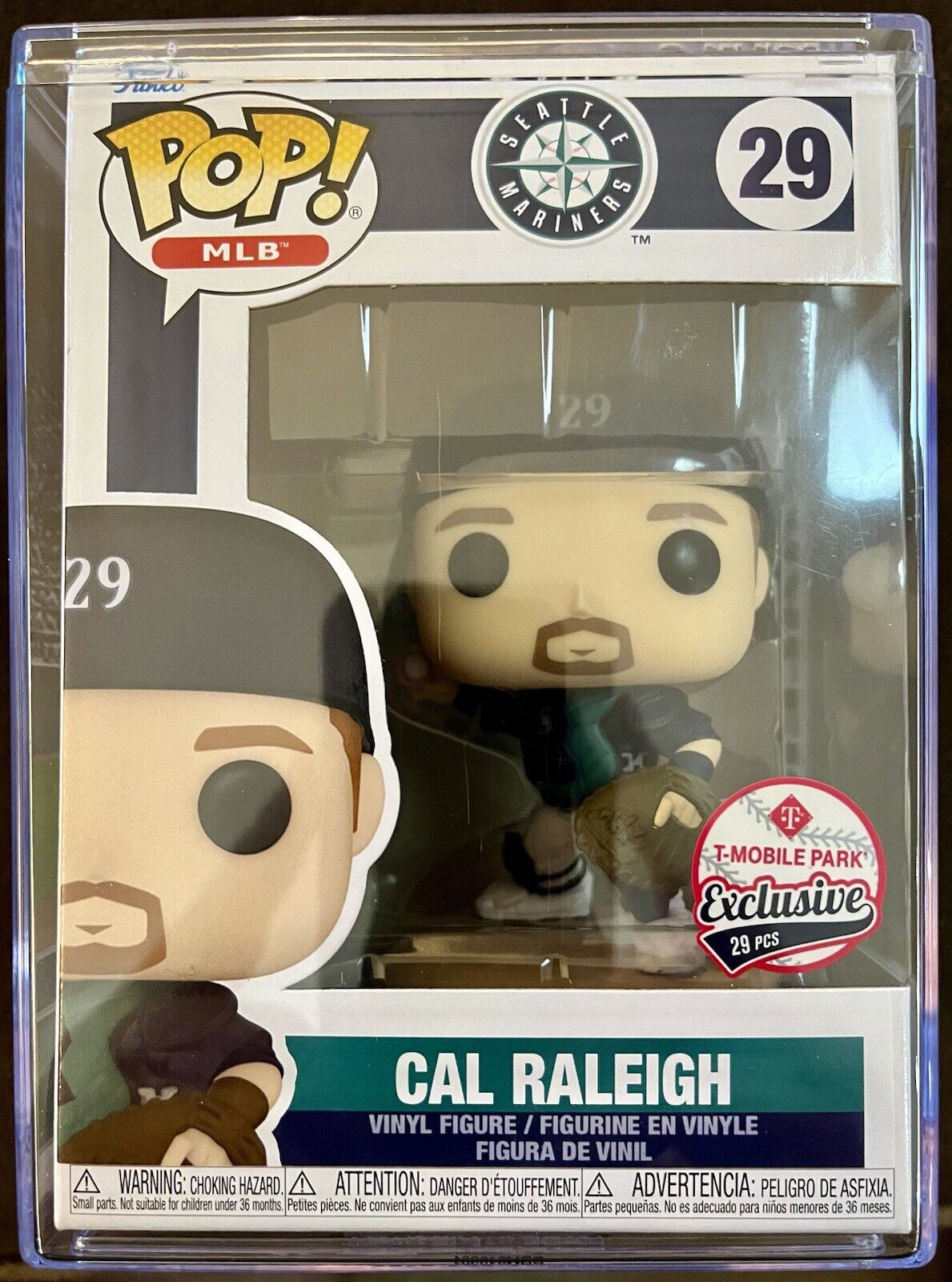 Cal Raleigh Rare Navy 29pcs Mariners Section Award Funko Pop (only 29 made)