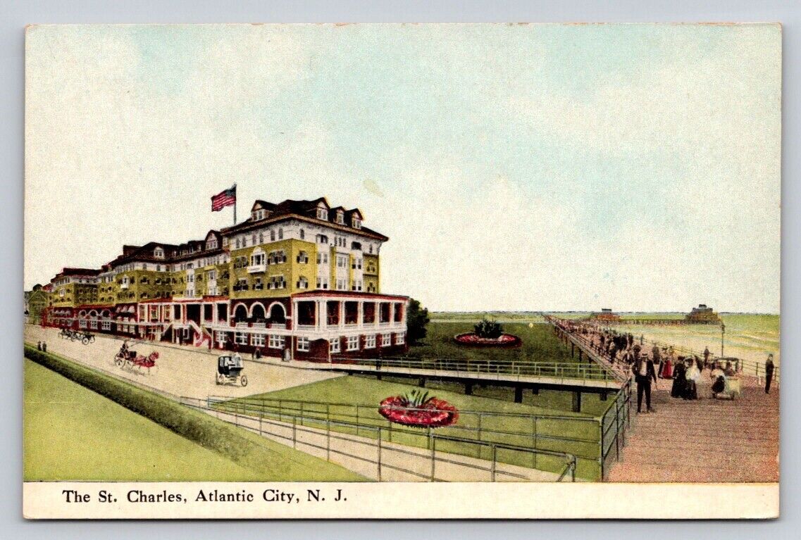 c1910 The St Charles Atlantic City New Jersey P463A