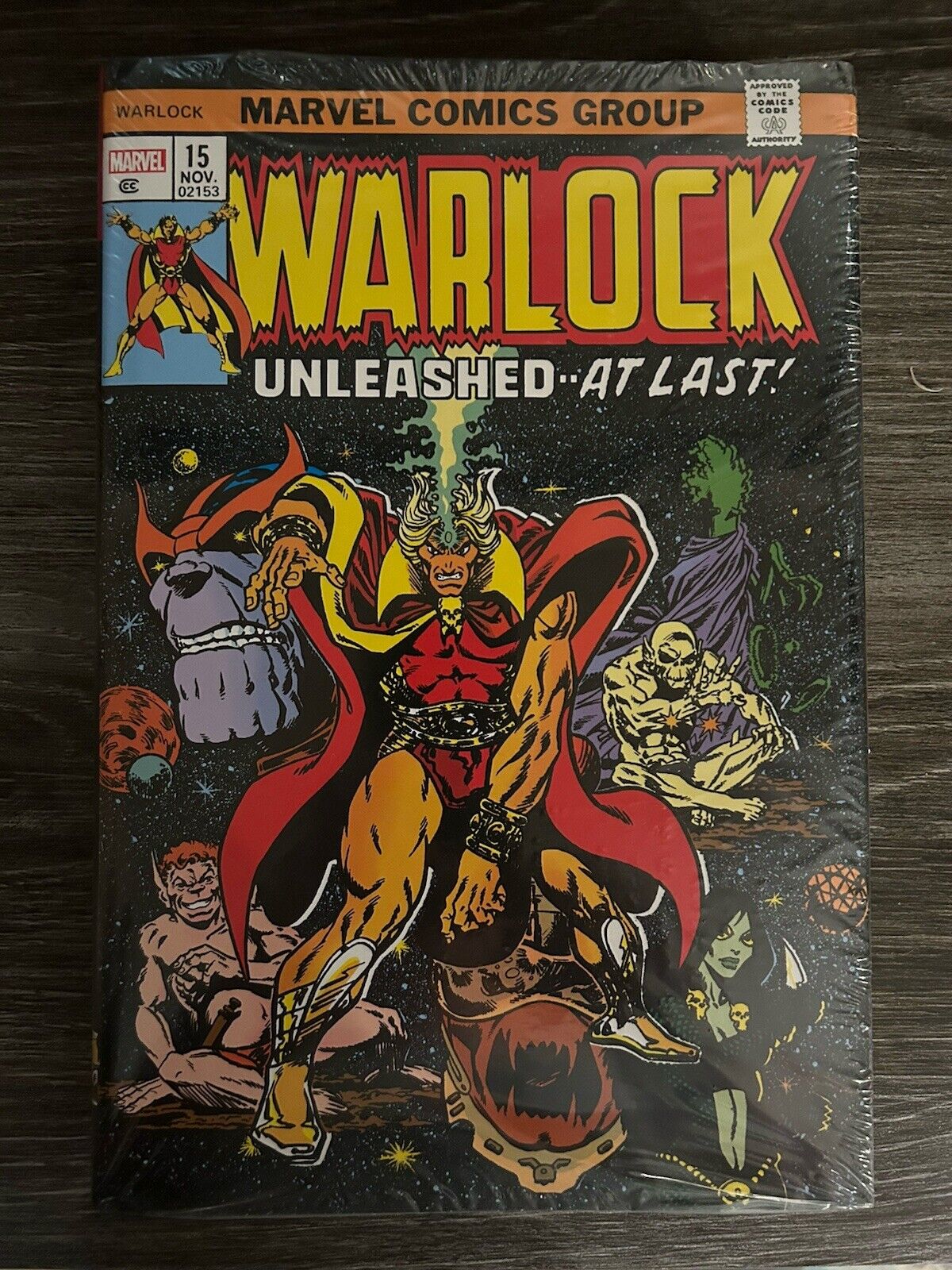 ADAM WARLOCK OMNIBUS HARDCOVER Jim Starlin DM Variant Marvel Comics HC