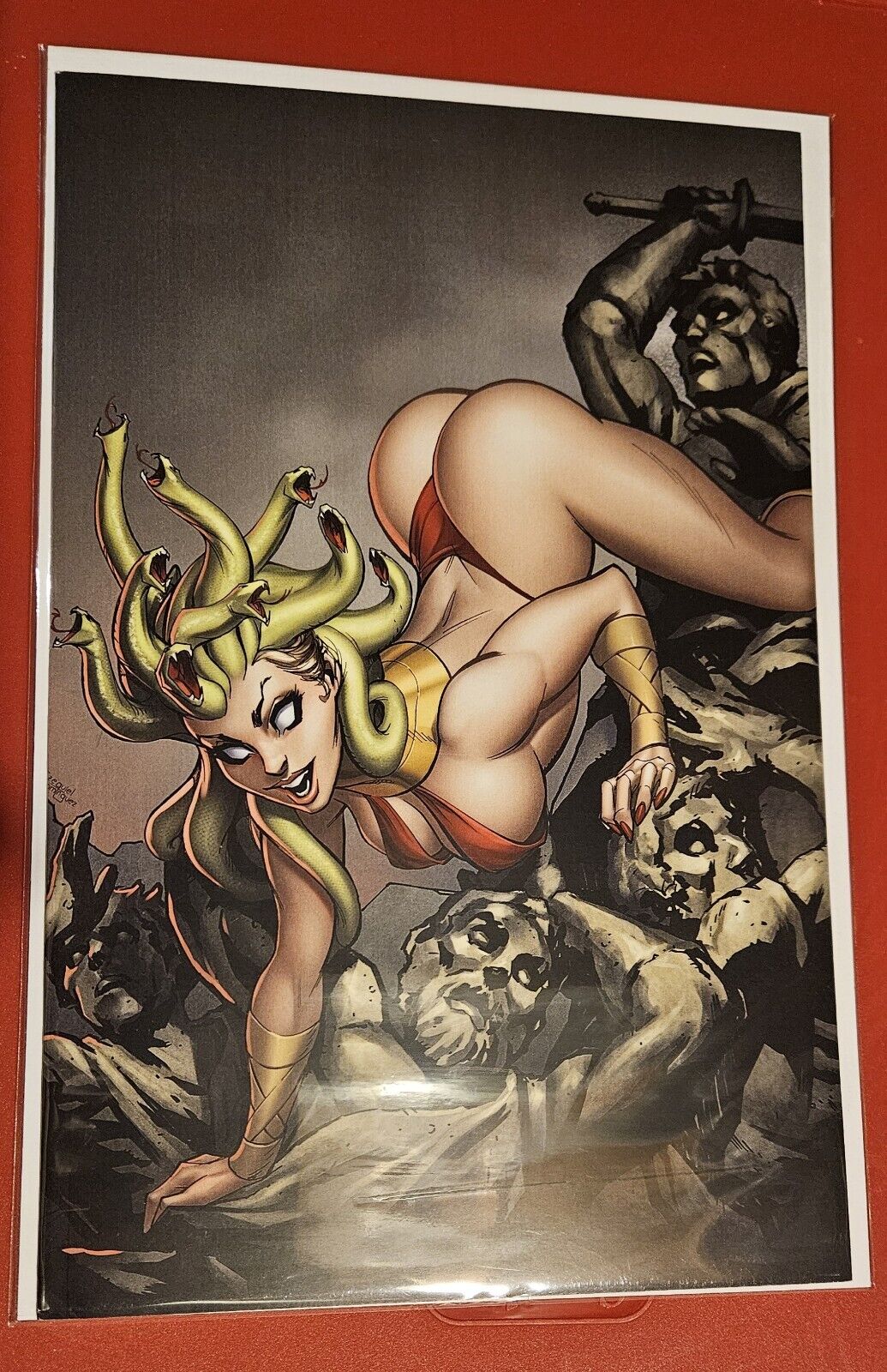 Born Of Blood Comic Book #1 Medusa Cosplay Virgin Variant Halloween Rare Art