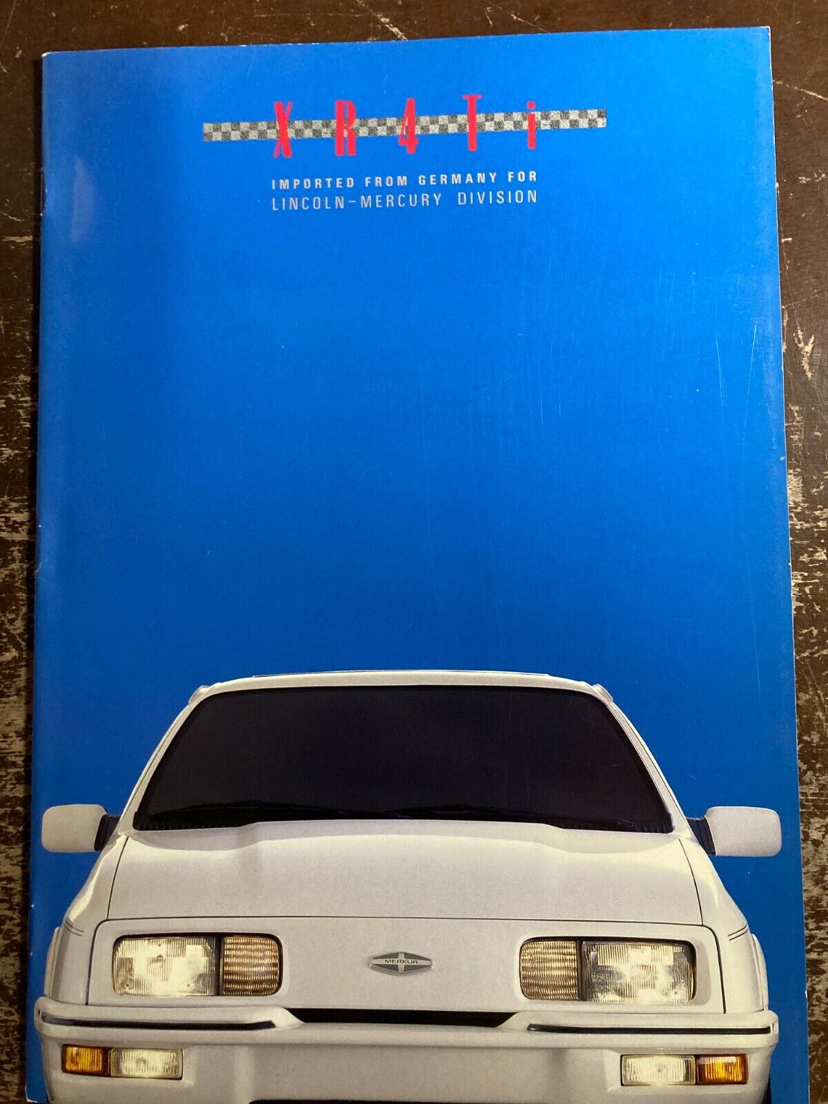 1988 Merkur Xr4ti Original Car Sales Brochure Catalog - Ford Lincoln Mercury