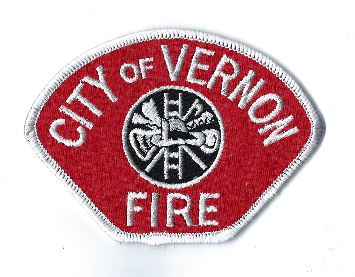 *DEFUNCT* Vernon (now Los Angeles County) CA California Fire Dept. patch - NEW