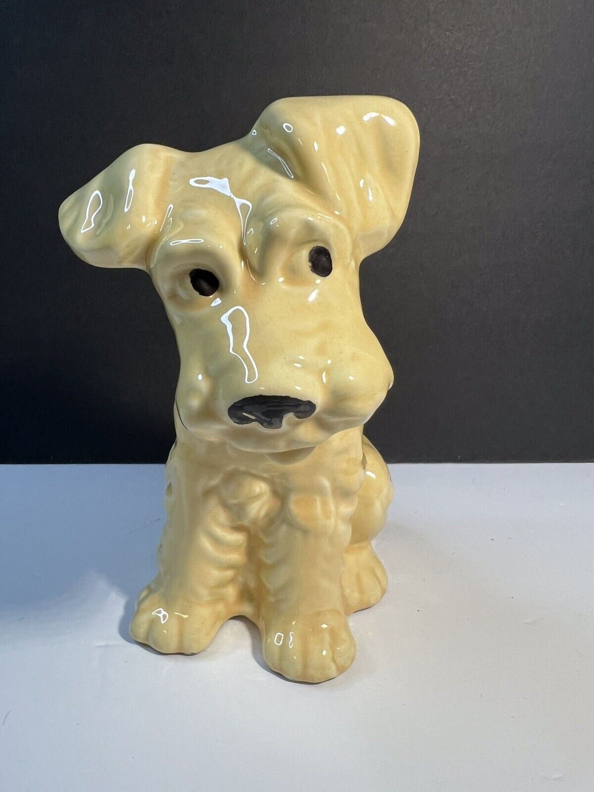 1940\'s English Sylvac Ceramic Terrier Dog Figurine