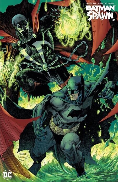 Batman Spawn #1 Todd McFarlane Jim Lee Variant Cover (G) DC Comics 2022