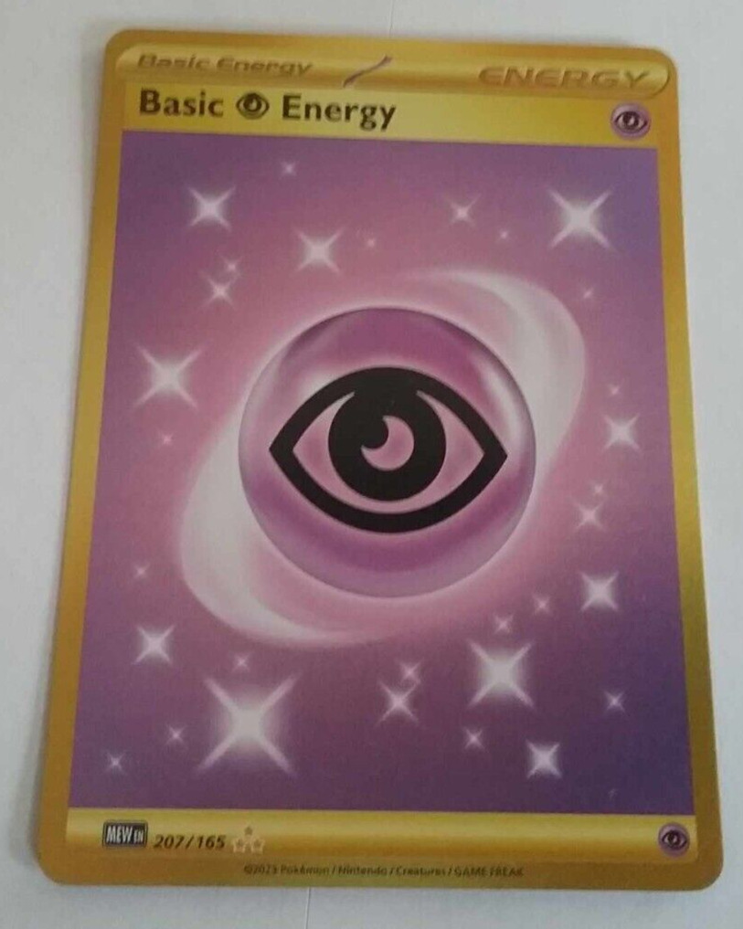 Pokemon Card | Psychic Energy Gold 207/165 | 151 