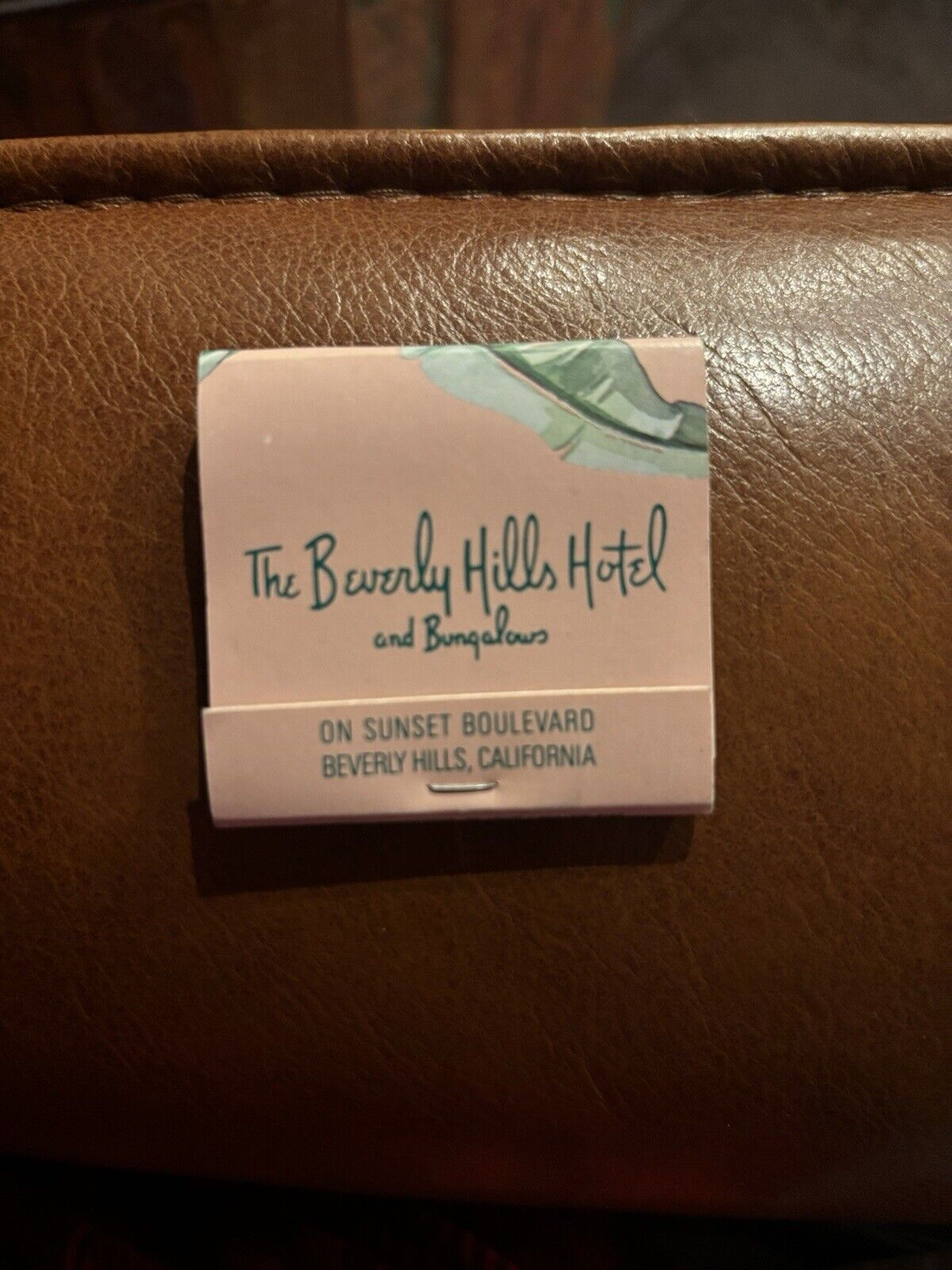 Vintage Beverly Hills Hotel Matches