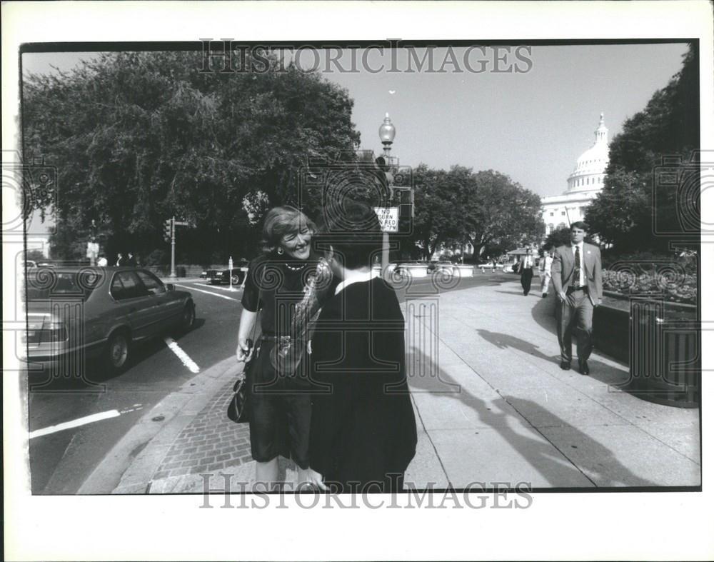 1992 Press Photo Pat Schroeder Congresswomen Capital - DFPC45291