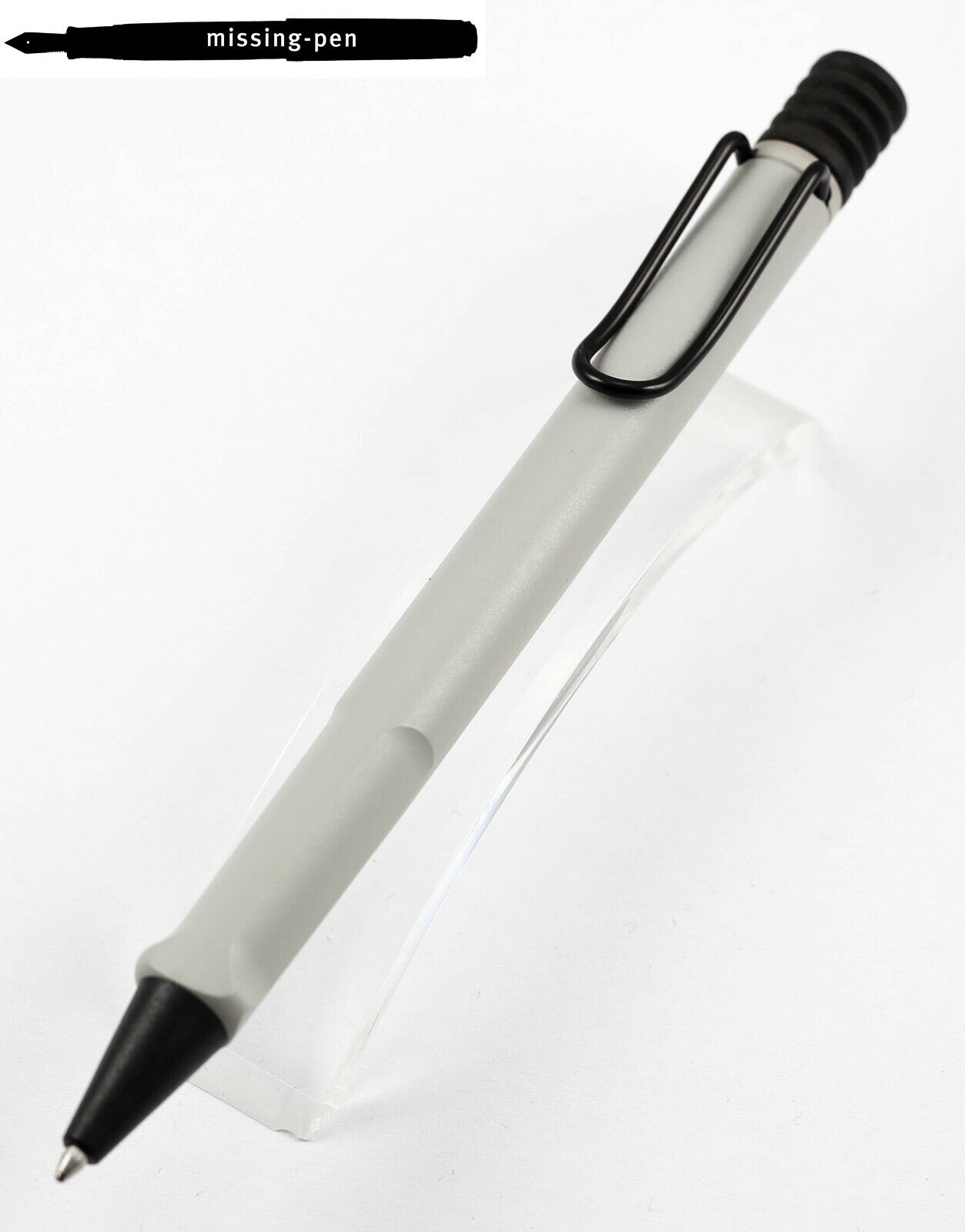 Lamy Safari Ballpoint Pen in old Color Grey / Griso with black clip, Model 213