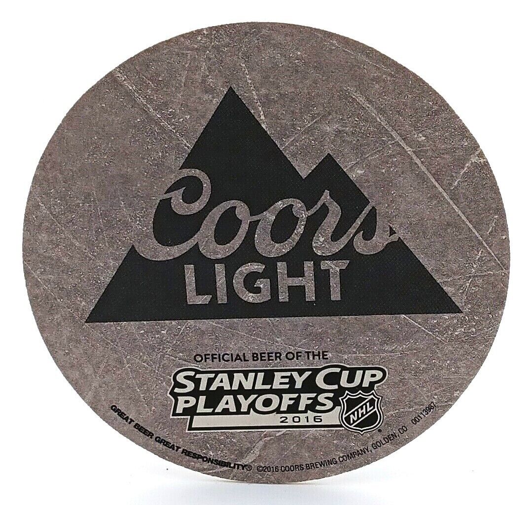 Beer Coaster-2016 Coors Brewing Company Stanley Cup Golden Colorado-R482+