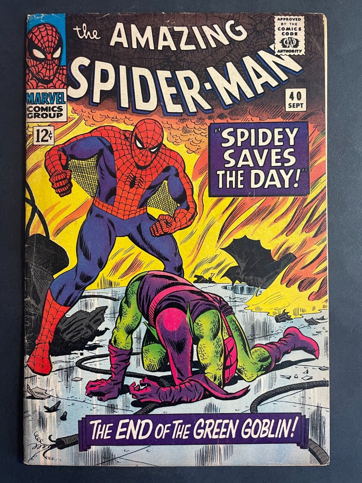 Amazing Spider-Man #40 - Green Goblin Marvel 1966 Comics