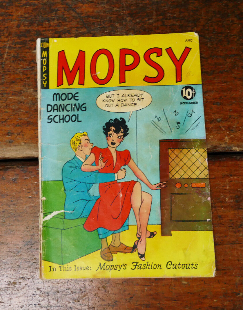 Mopsy #13 (1950 St John Comics) GGA Pre Code Golden Age Romance - Incomplete PR