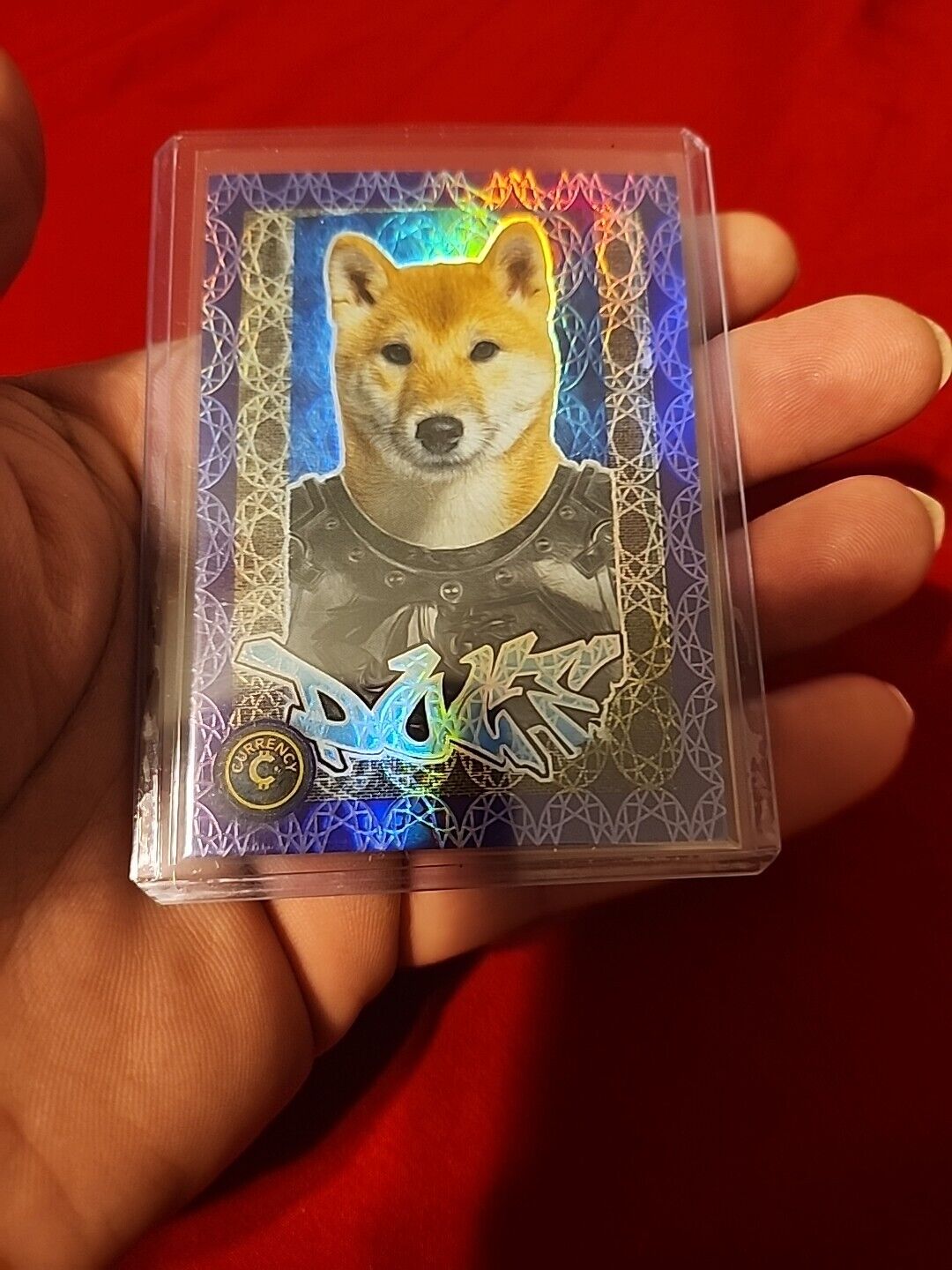 Cardsmiths Currency series 2 Amethyst Dogecoin #56 15/49