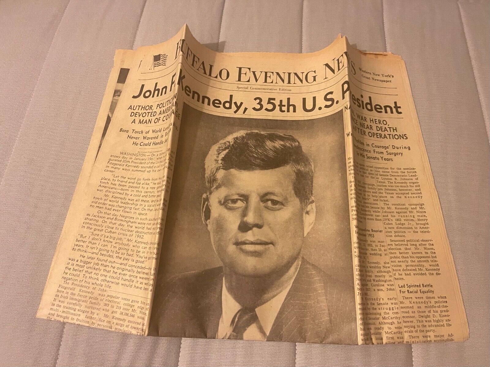 Vintage JFK Assassination Buffalo Evening Newspapers 1963 Lot