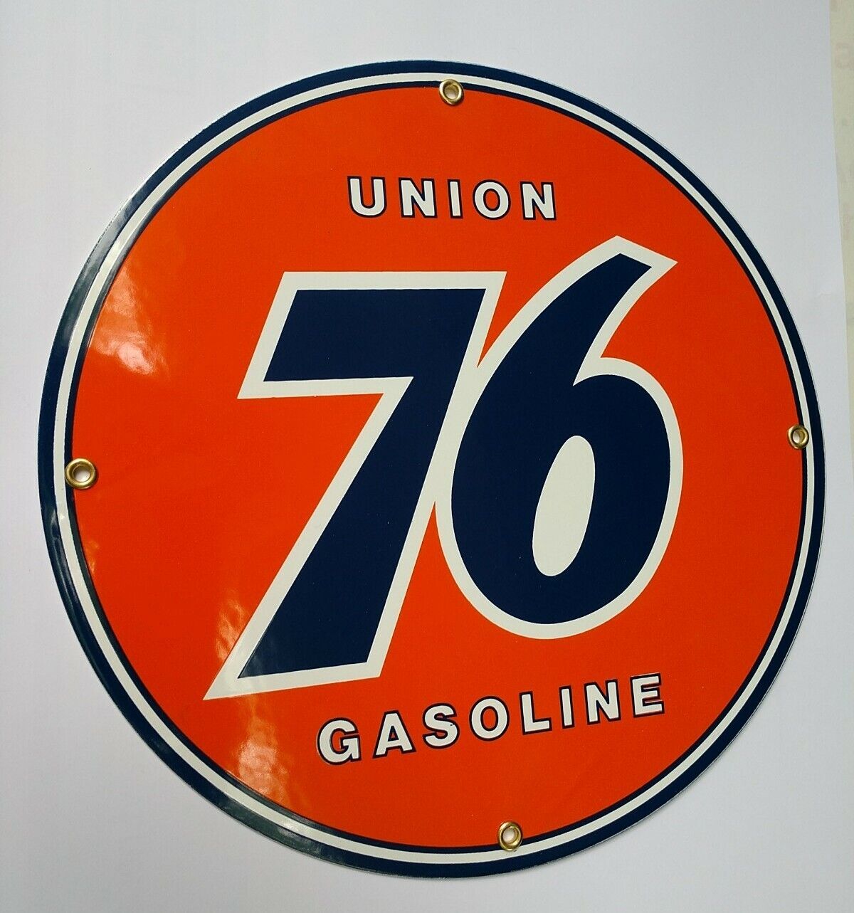 Union 76 Gas Oil Gasoline Porcelain Sign