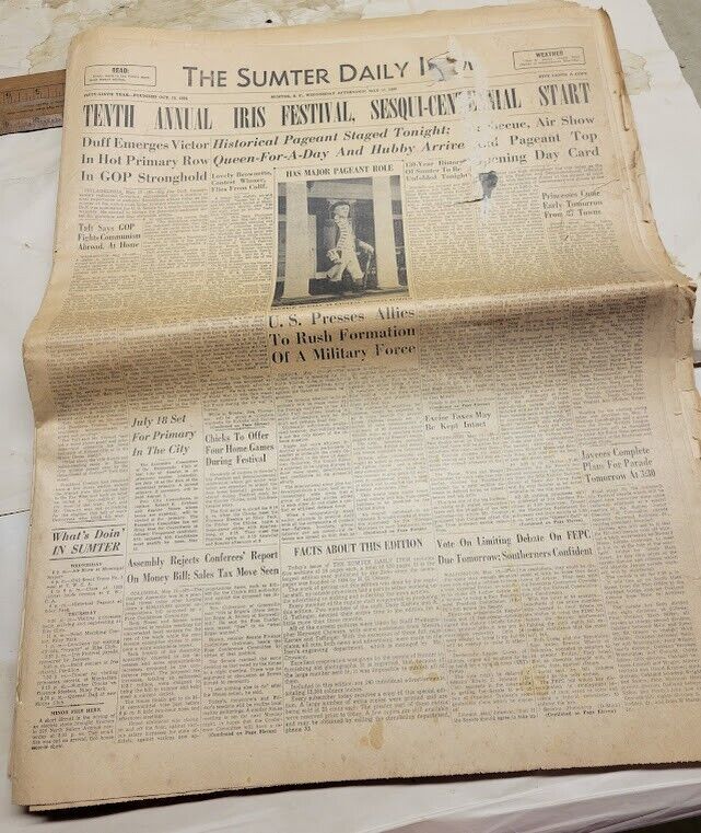 Sumter Daily Items, May 17, 1950, complete edition
