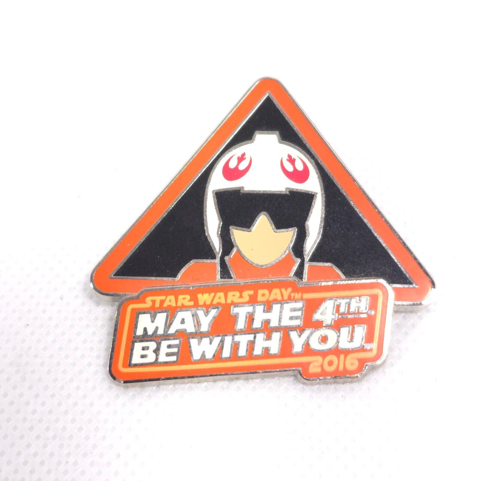RARE 2016 Disney Pin Star Wars Day MAY THE 4th BE WITH YOU Limited Release LR