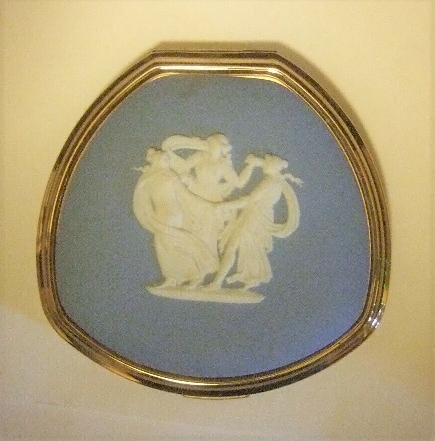 Blue Stratton Wedgwood Compact 