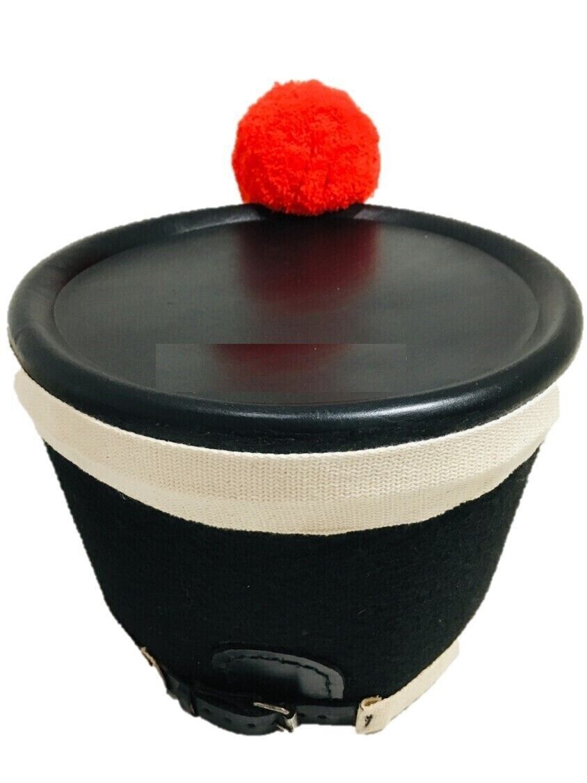 DGH® Napoleonic  White Shako Hat 3rd EME+Red Pompom Free Expedite FS