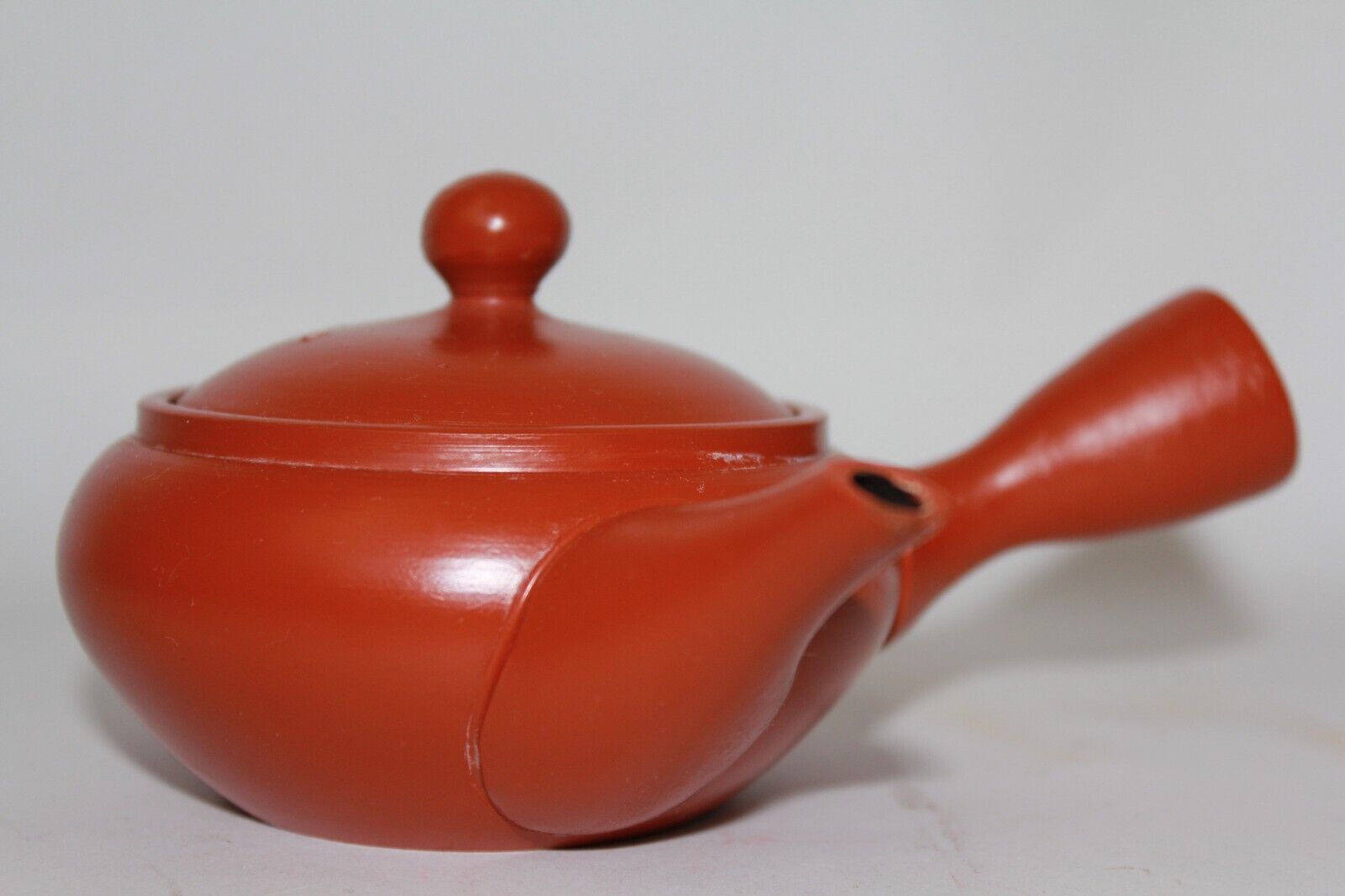 Vintage Japan Tokoname Ware Kyusu teapot Hand-crafted Moon & Wind A