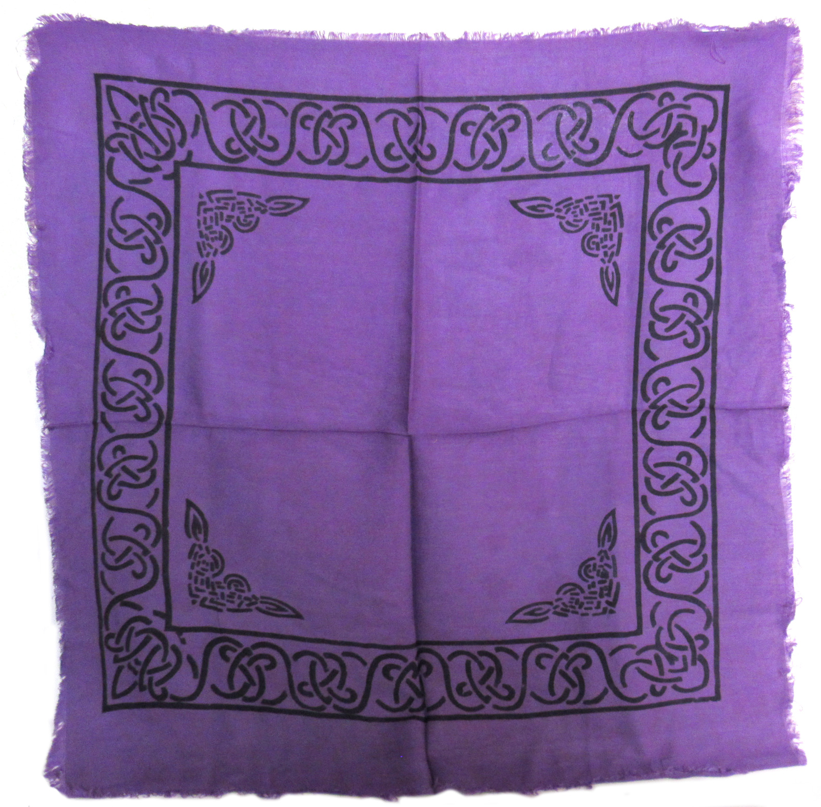 NEW Purple Altar Cloth with Celtic Knot Border 18\