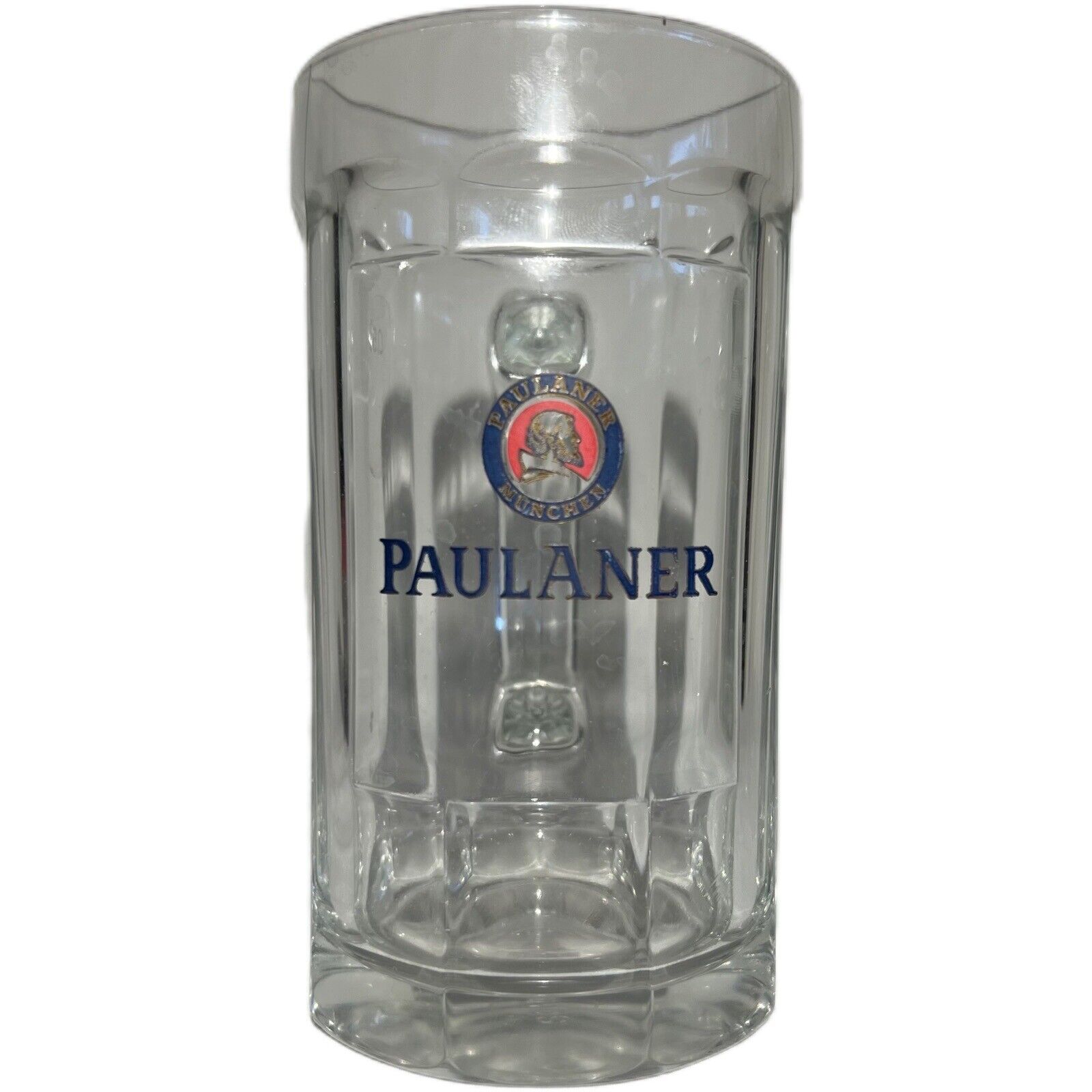Paulaner Munchen Beer Mug With Handle | 24 Oz Capacity