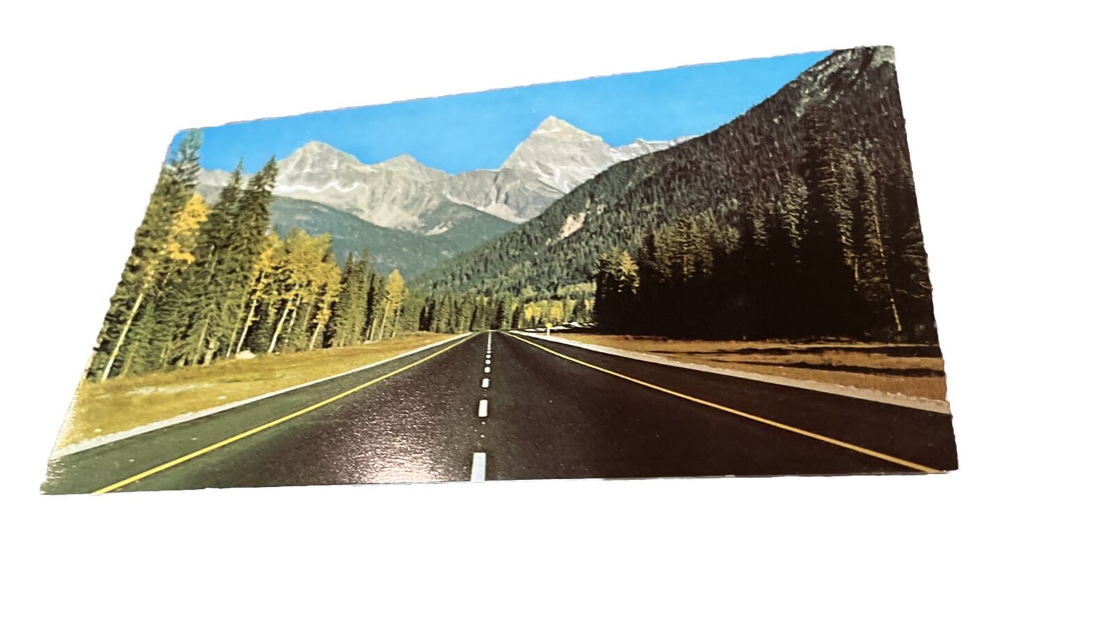 c1960’s Trans-Canada Hwy Mt Sir Donald, Rogers Pass, BC, Canada Vintage Postcard