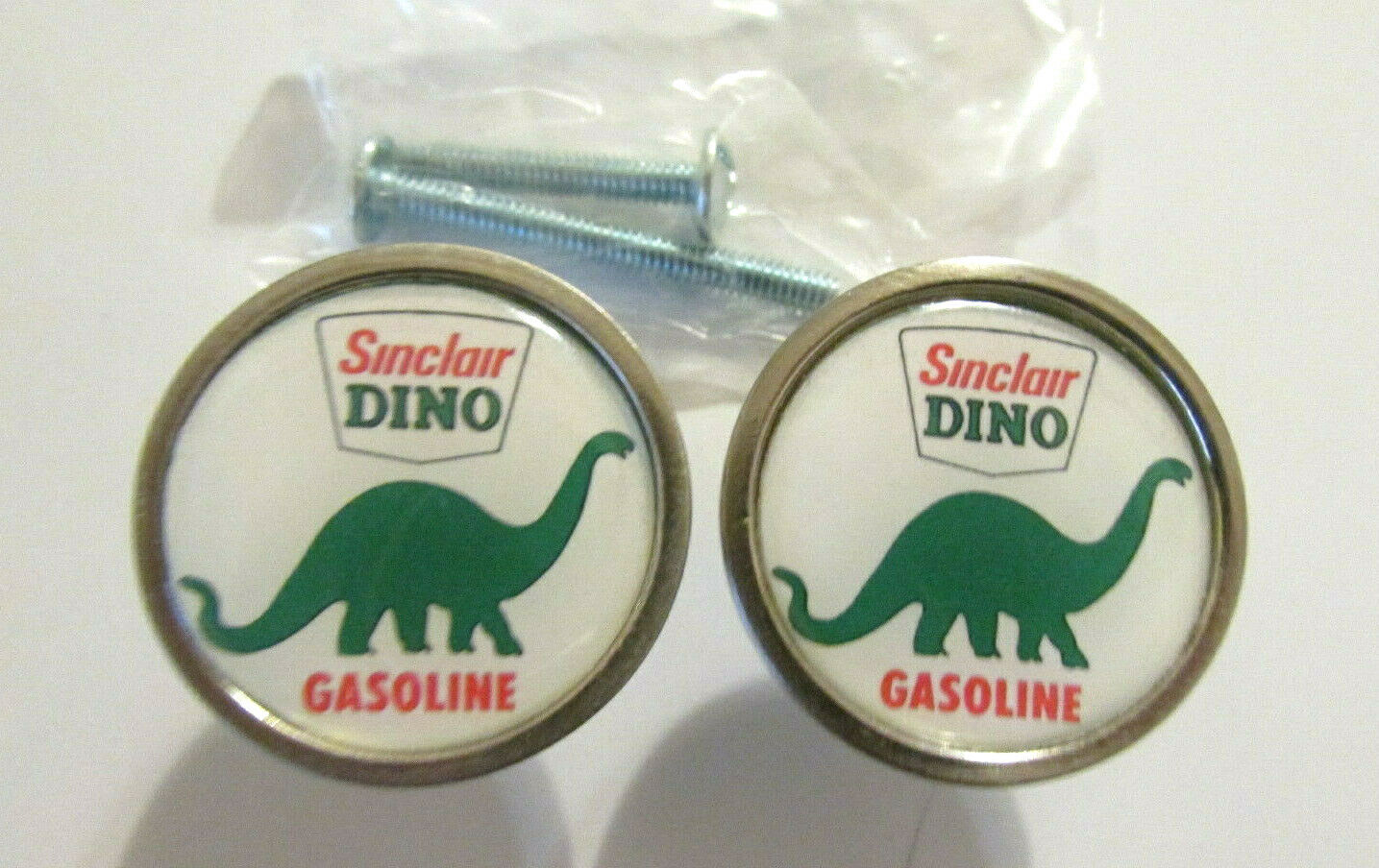 Sinclair Gas Cabinet Knobs , Sinclair Dino Gas Logo Cabinet Pull / kitchen knob 