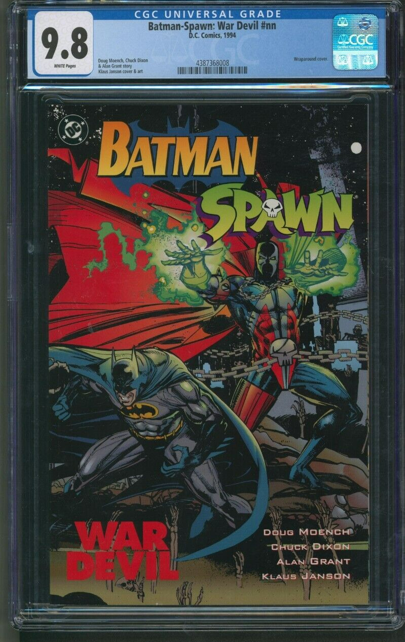 Batman / Spawn War Devil CGC 9.8  D.C. Comics 1994