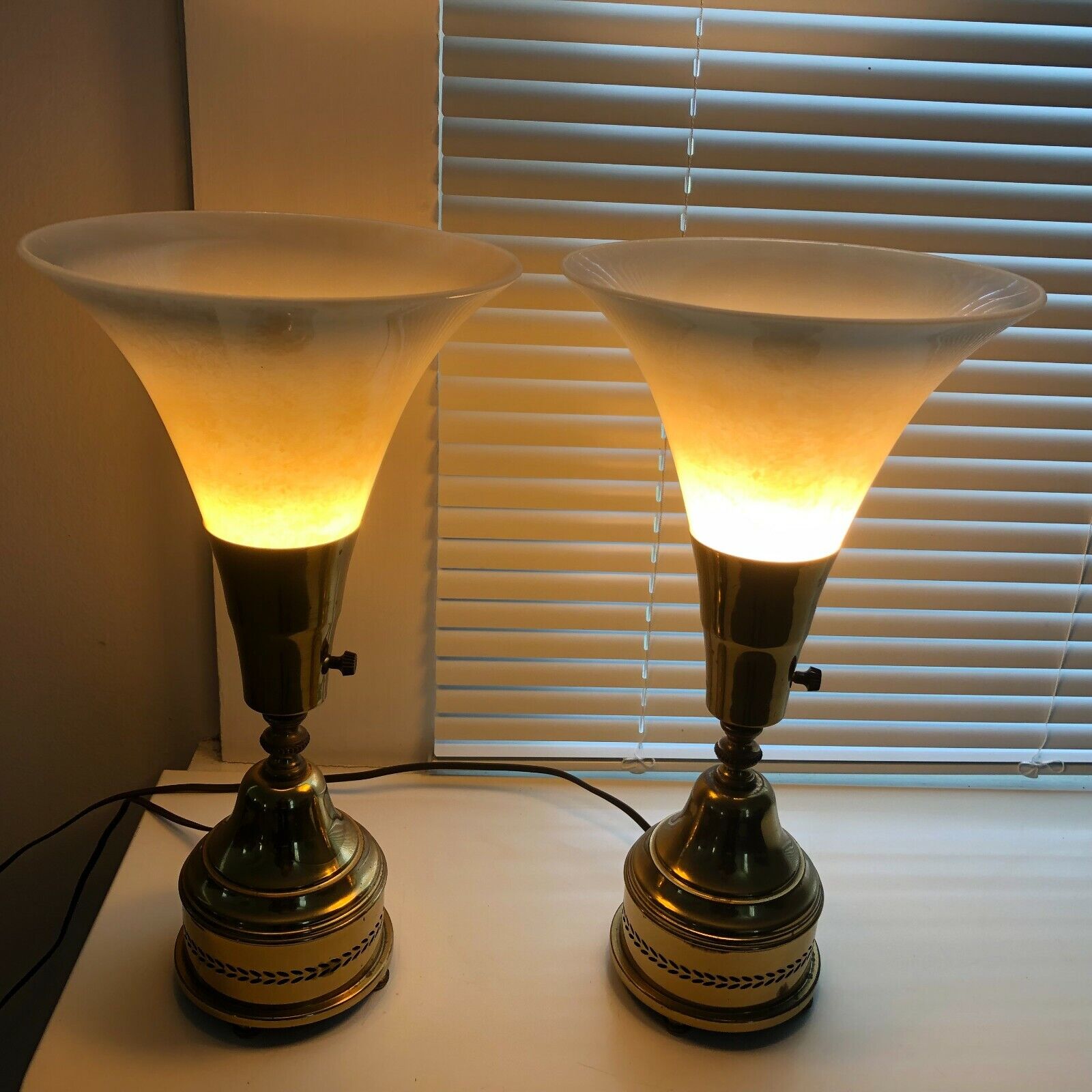 Pair of Vintage 1930’s Buffet Lamps