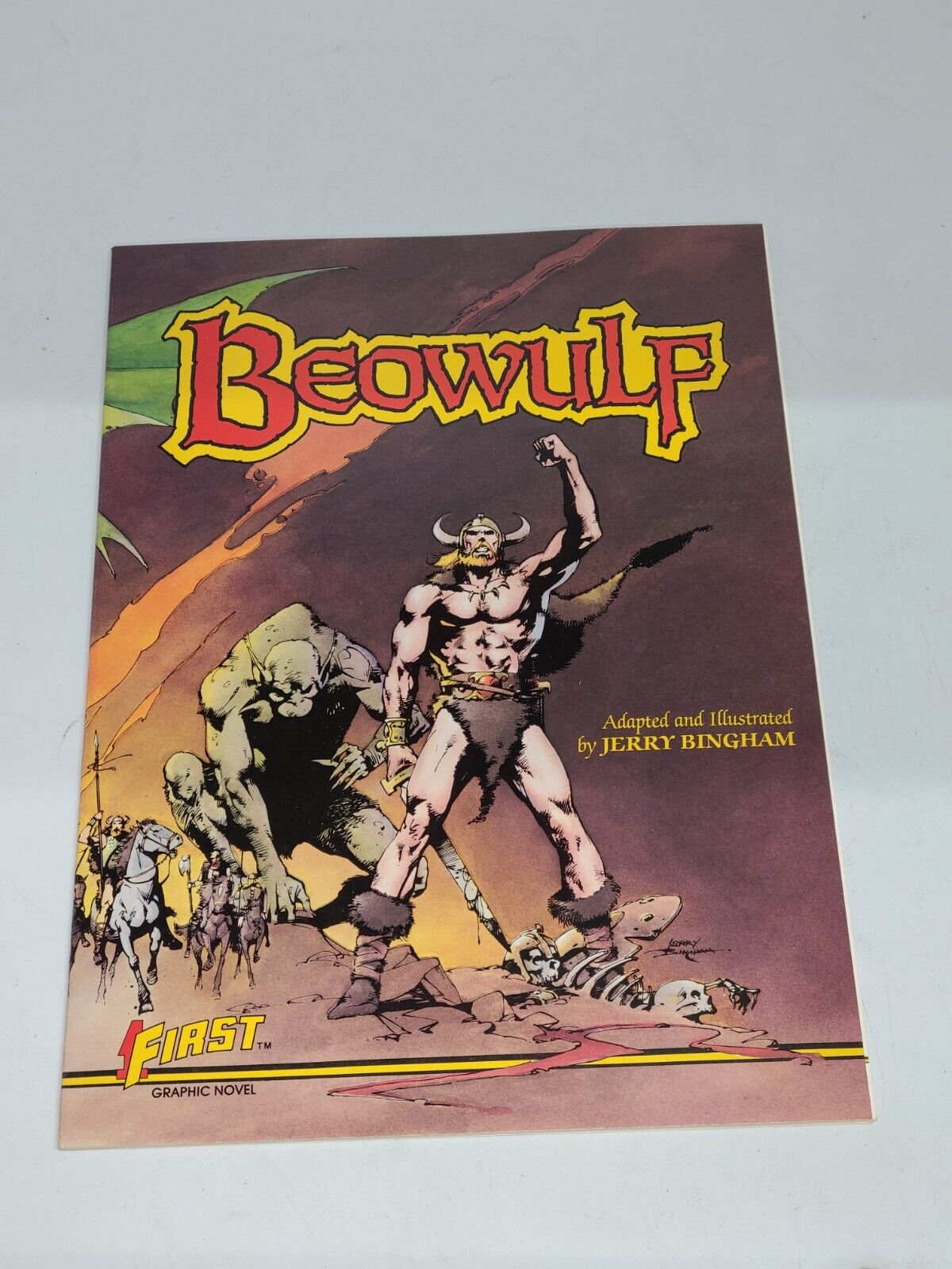 BEOWULF COPPER AGE JERRY BINGHAM FIRST PUBLISHING GRAPHIC NOVEL 1ST PRINT