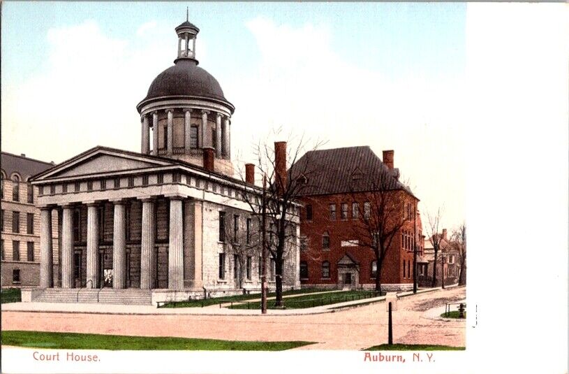 Vintage Postcard Court House Albany NY New York c.1901-1907                K-620